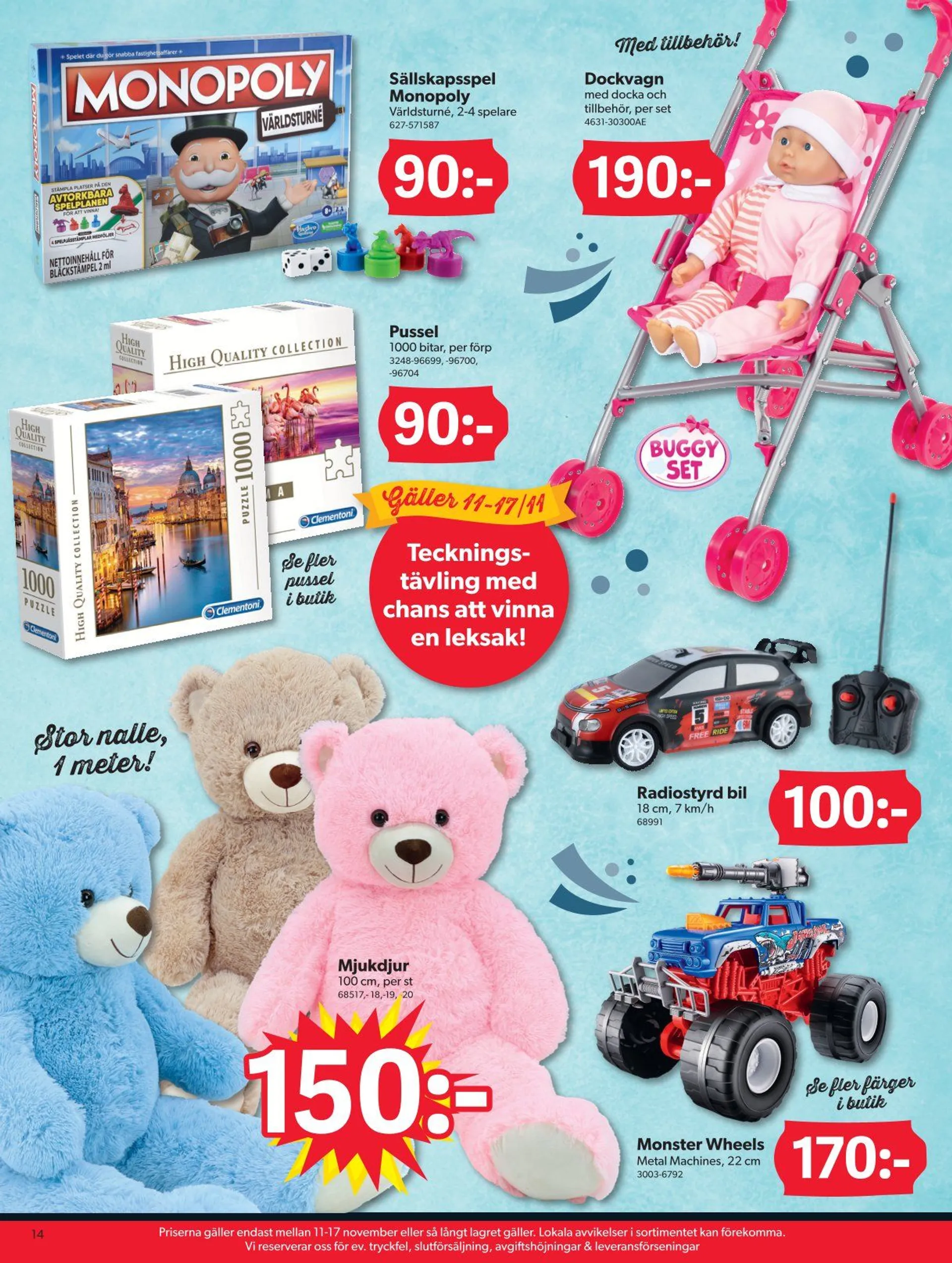 DollarStore Broschyr Erbjudanden från 11 november till 17 november 2024 - Reklamblad sidor 14