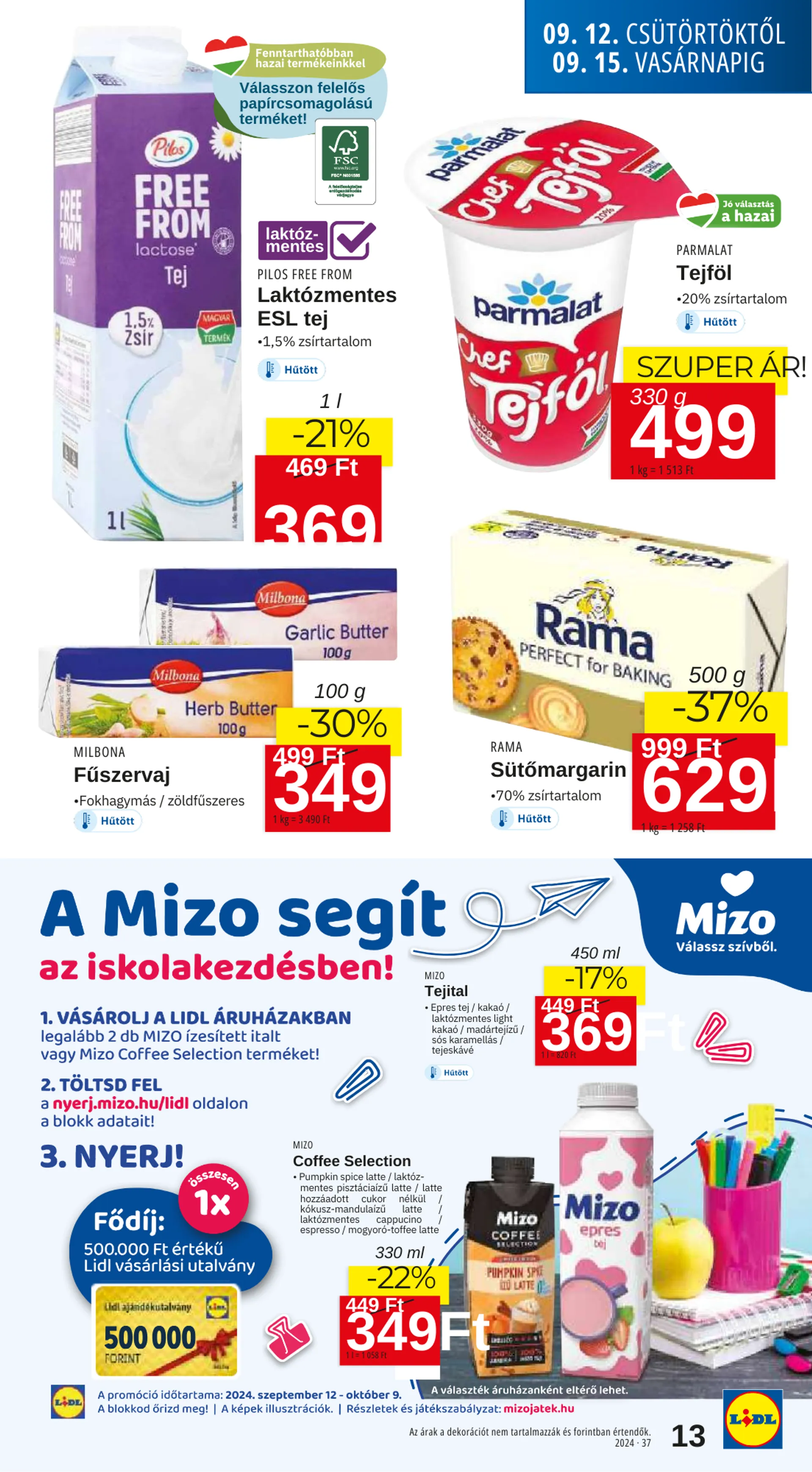 Katalógus Lidl Ajánlatok szeptember 12.-tól szeptember 18.-ig 2024. - Oldal 13