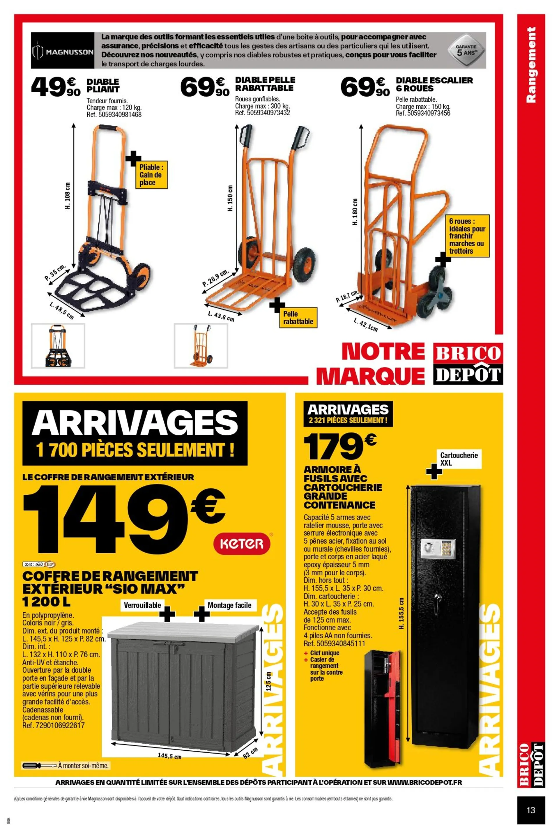 Brico Dépôt Offres de catalogue du 30 août au 12 septembre 2024 - Catalogue page 13