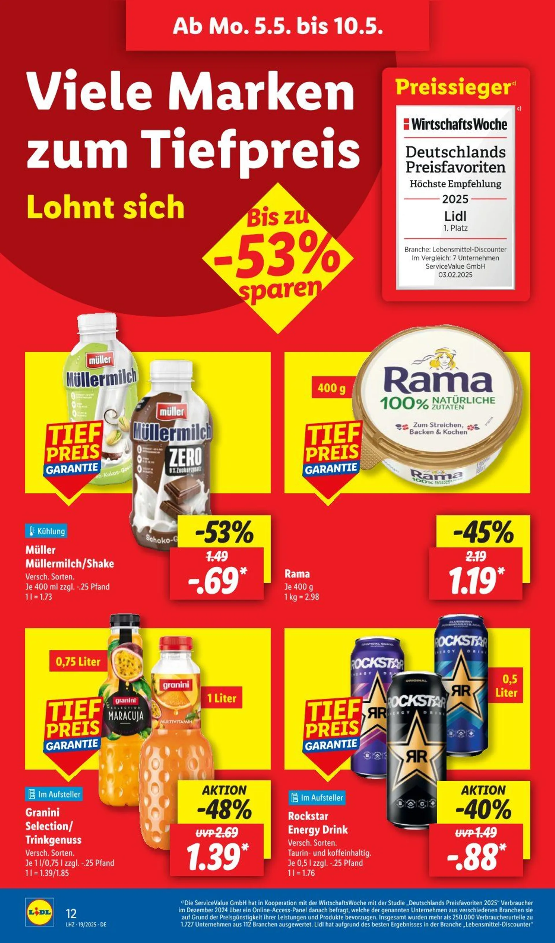 Lidl Prospekt von 5. Mai bis 10. Mai 2025 - Prospekt seite 14