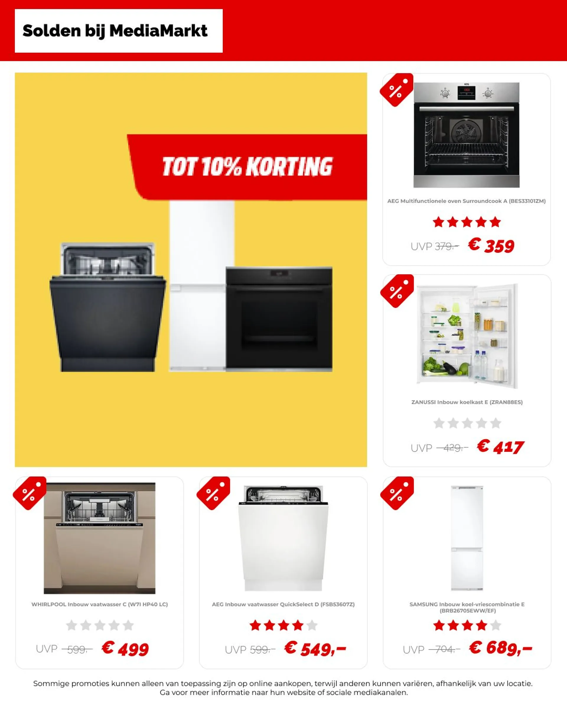 SPECIALE PROMOTIES VAN MEDIAMARKT van 23 juli tot 6 augustus 2024 - folder pagina 13