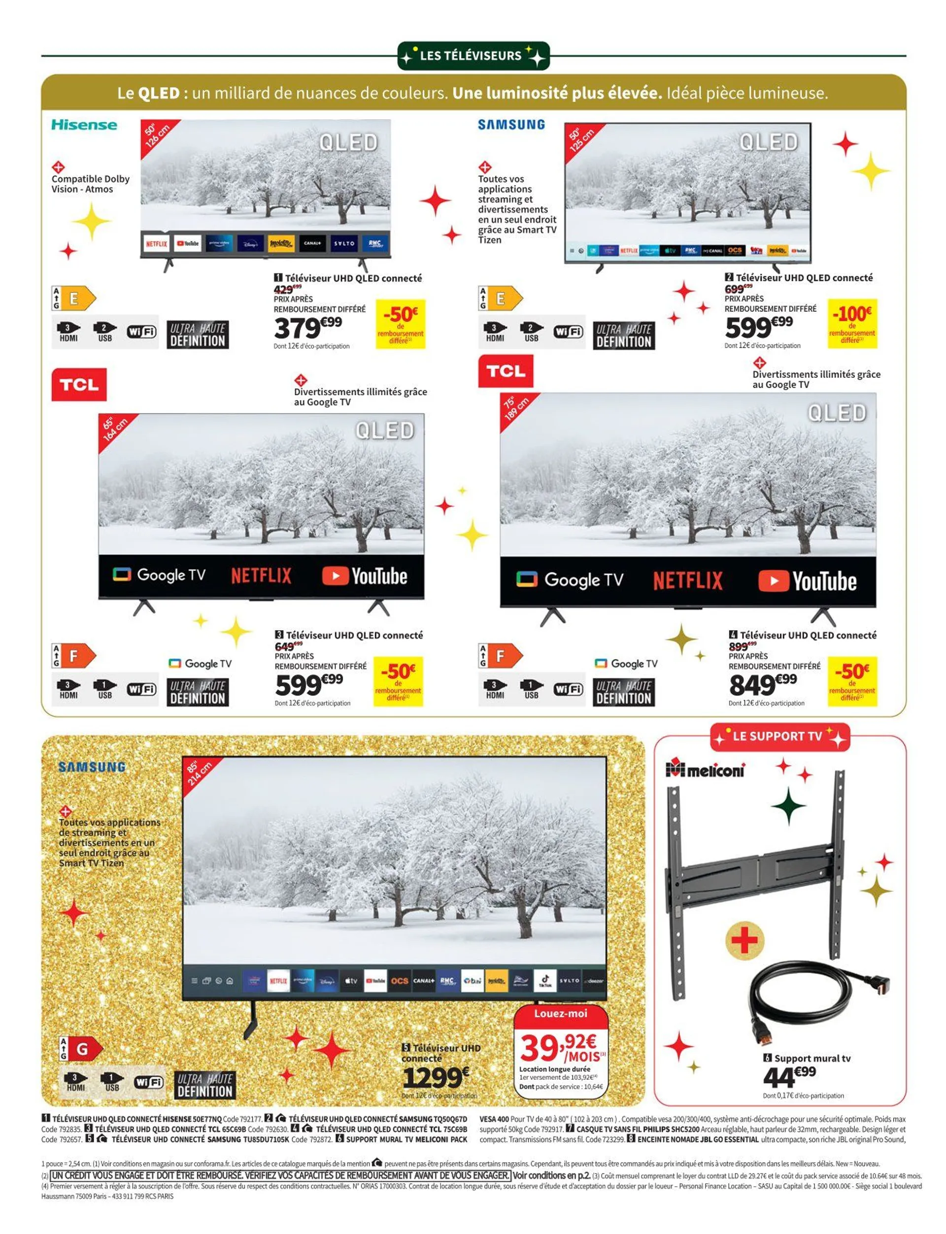 Conforama Offres de catalogue du 10 décembre au 25 décembre 2024 - Catalogue page 14