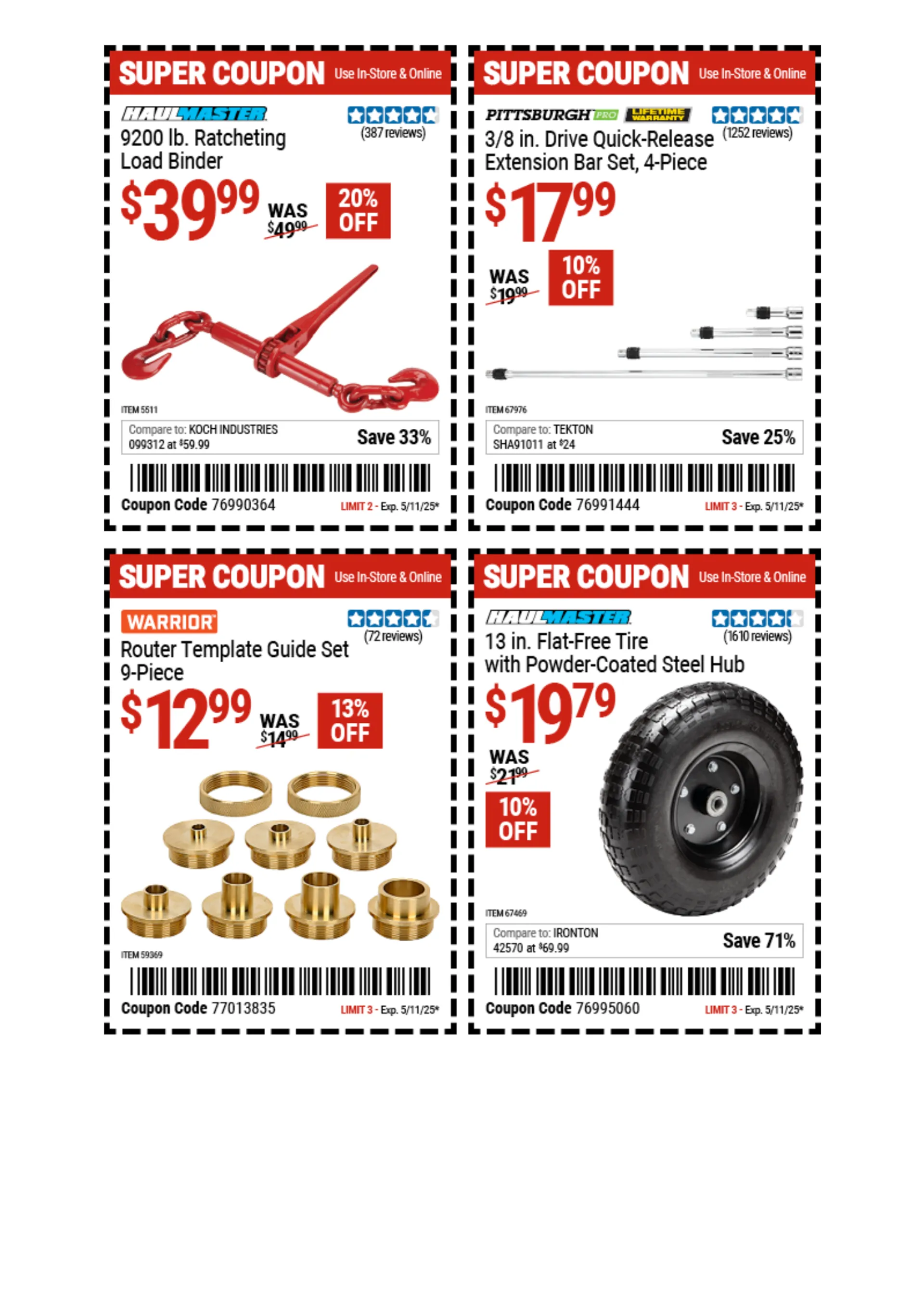 Weekly ad Coupons and Instant Savings  from May 8 to May 22 2025 - Page 13