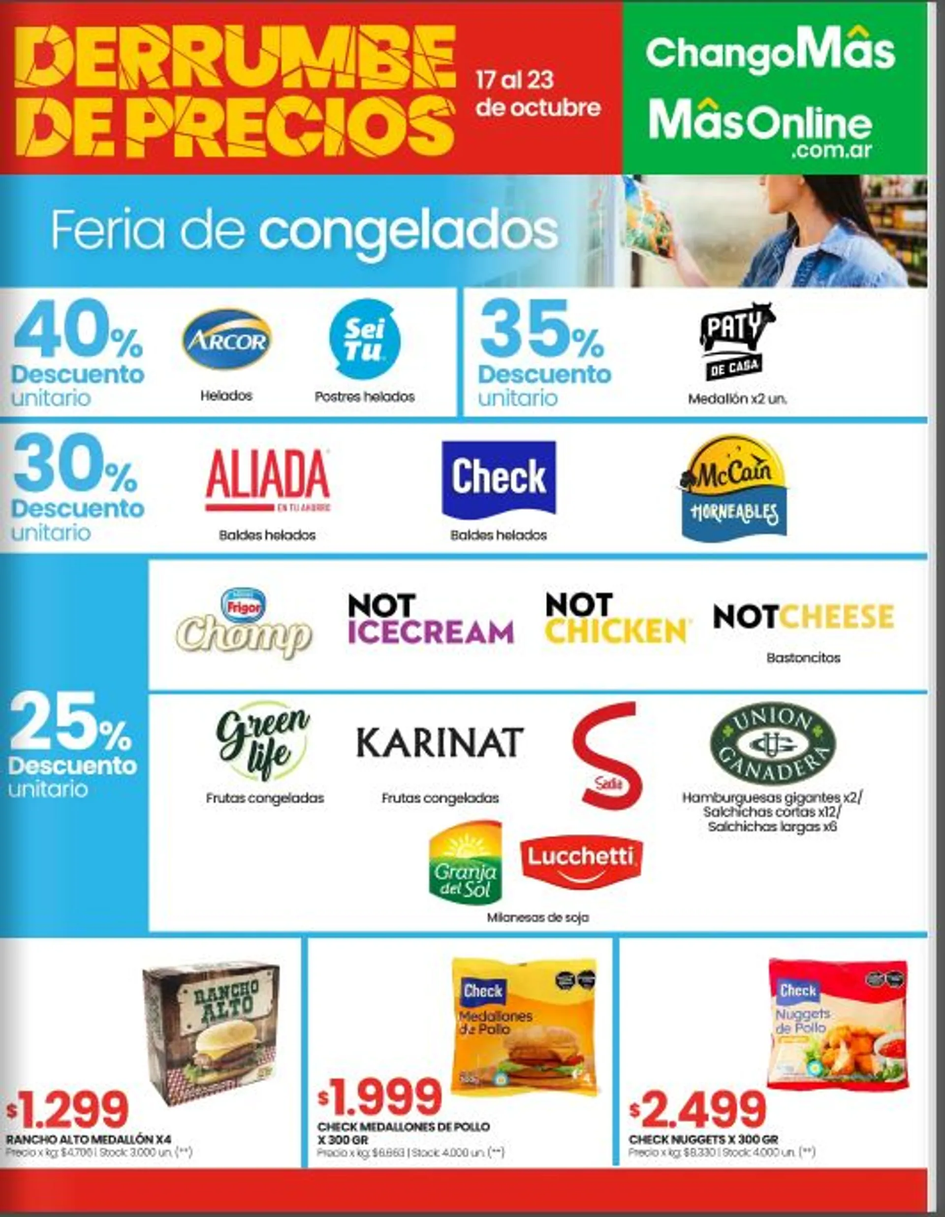 Ofertas de ChangoMas Derrumbre de precios! 18 de octubre al 23 de octubre 2024 - Página 13 del catálogo