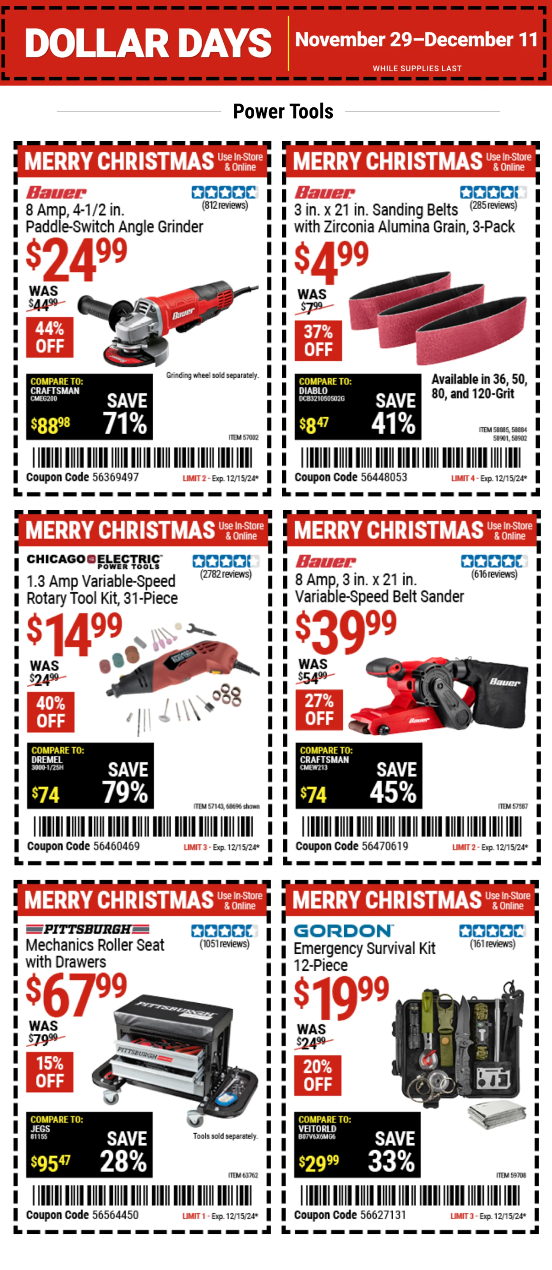 Weekly ad Christmas Coupons from December 9 to December 15 2024 - Page 13