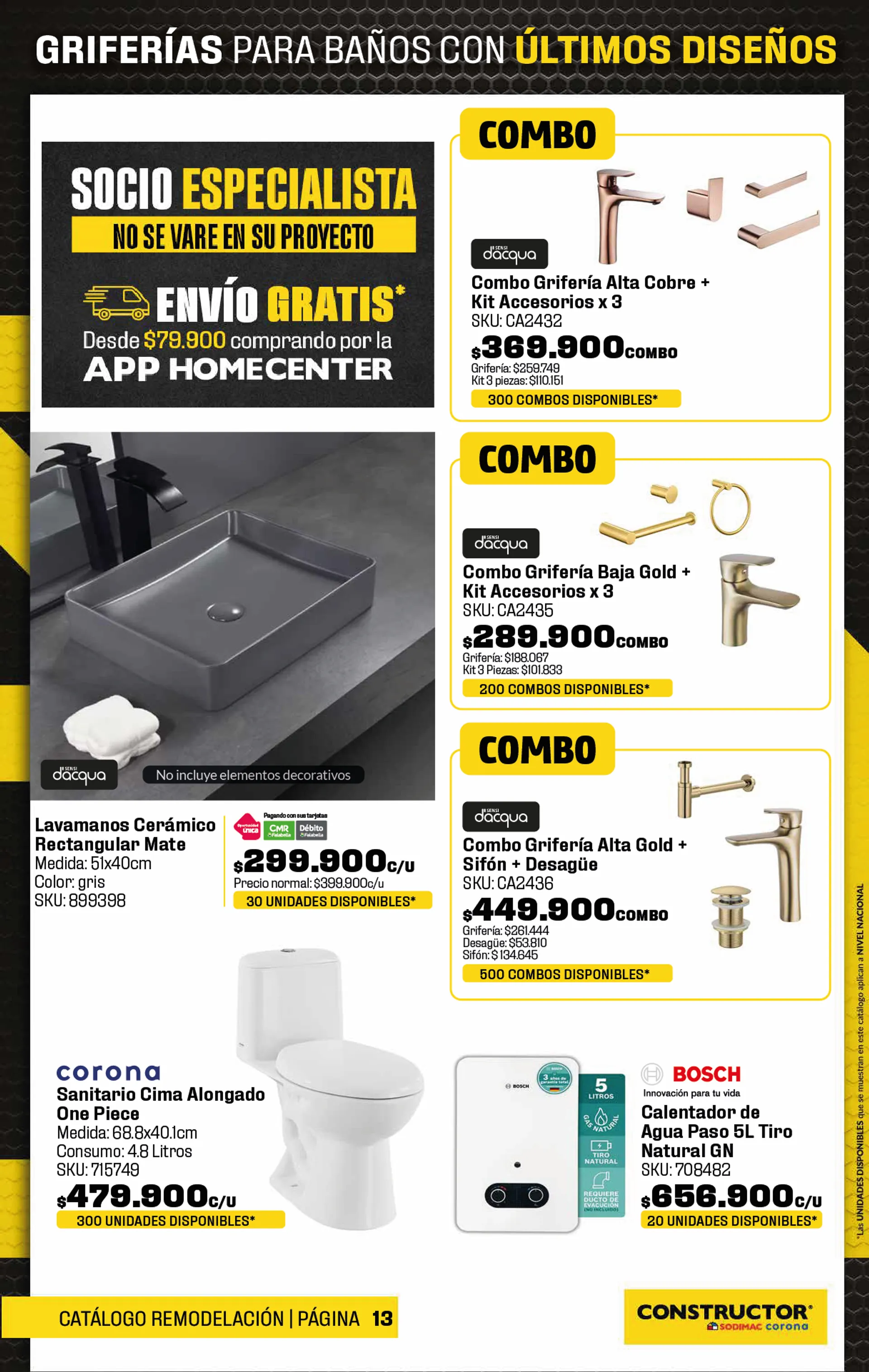 Catalogo de Grandes ofertas Construcción 20 de septiembre al 15 de octubre 2024 - Pag 13