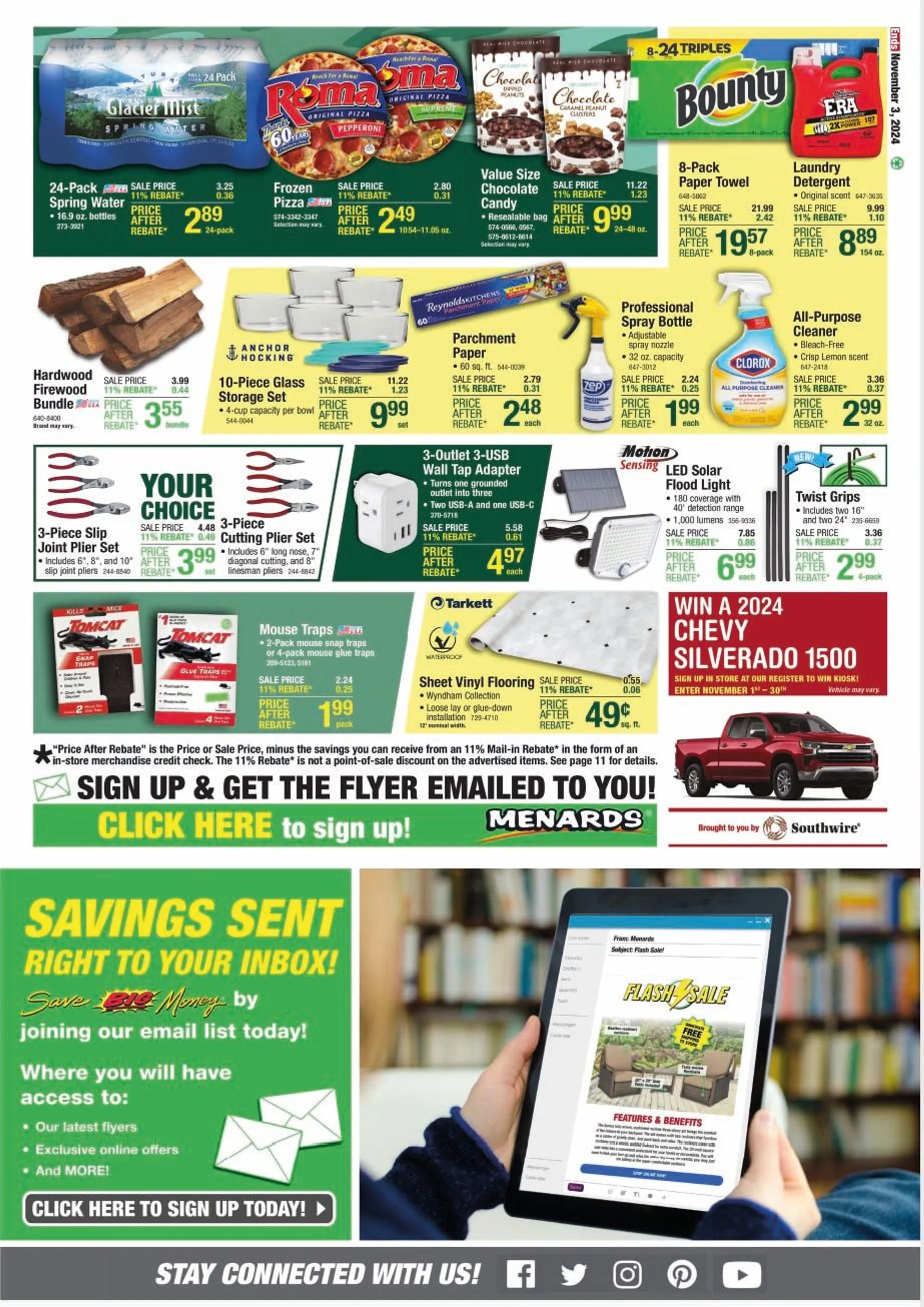 Weekly ad Menards Weekly Flyer from October 24 to November 3 2024 - Page 13