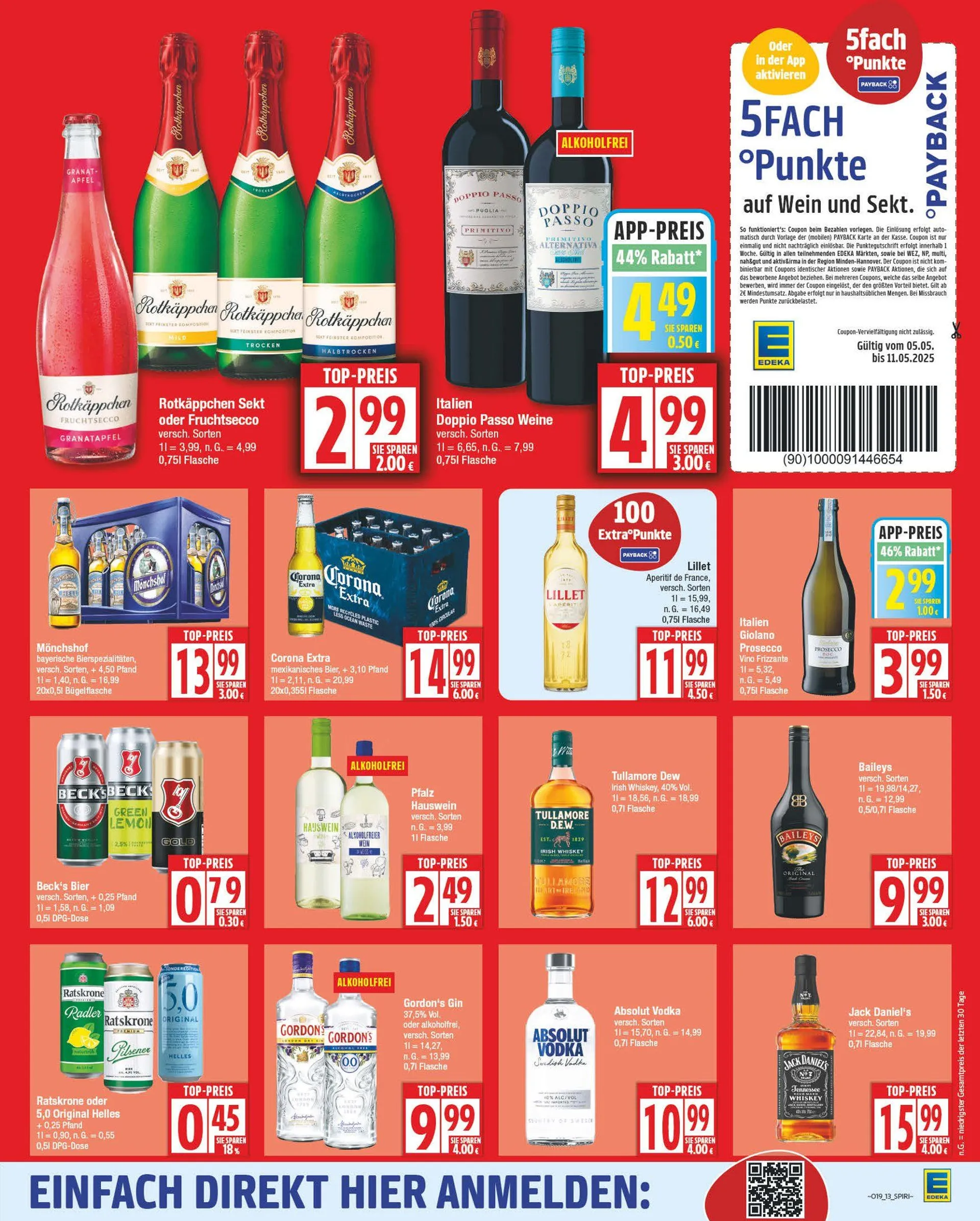 Edeka Prospekt von 5. Mai bis 10. Mai 2025 - Prospekt seite 15