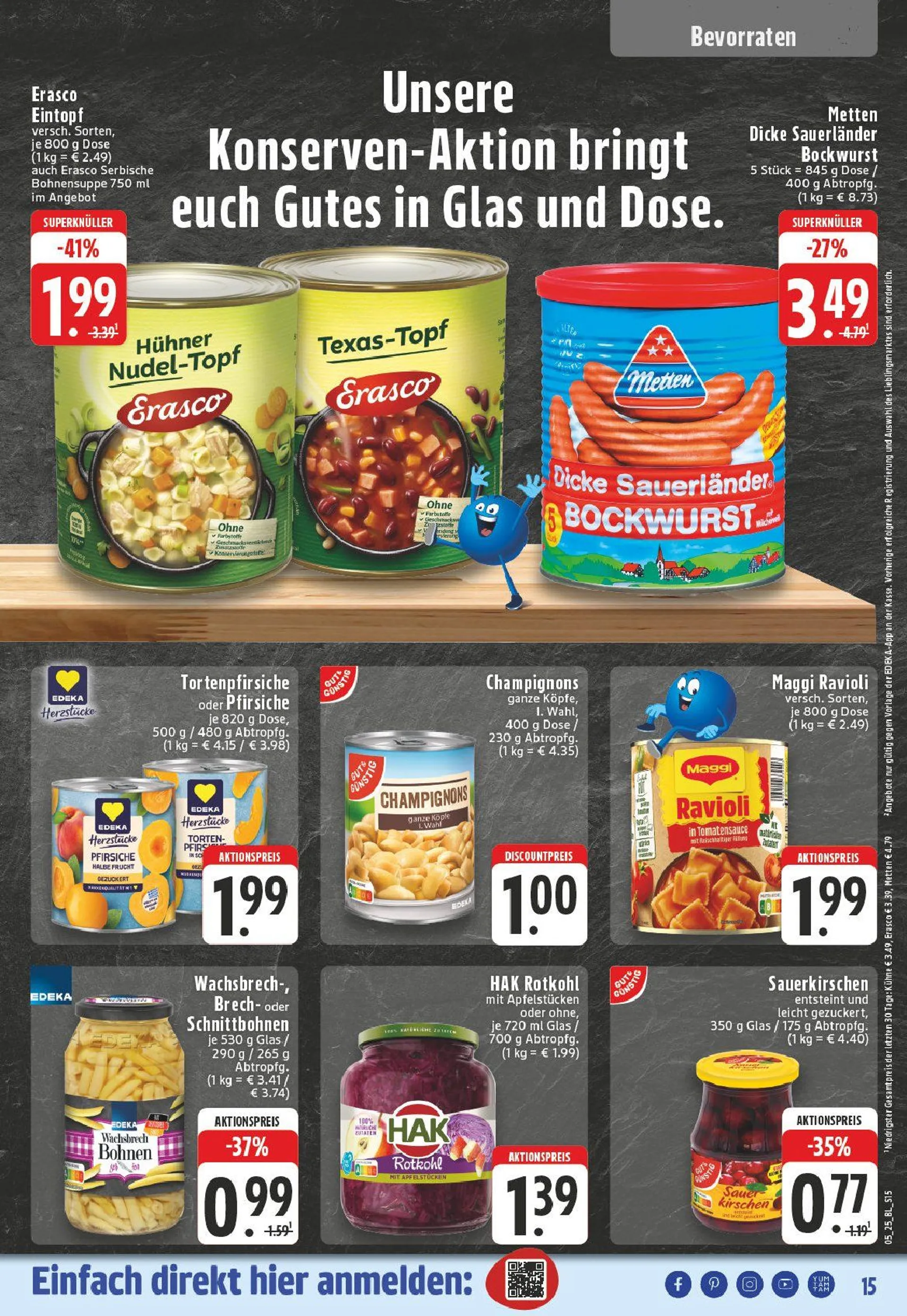 Edeka Prospekt von 27. Januar bis 1. Februar 2025 - Prospekt seite 15