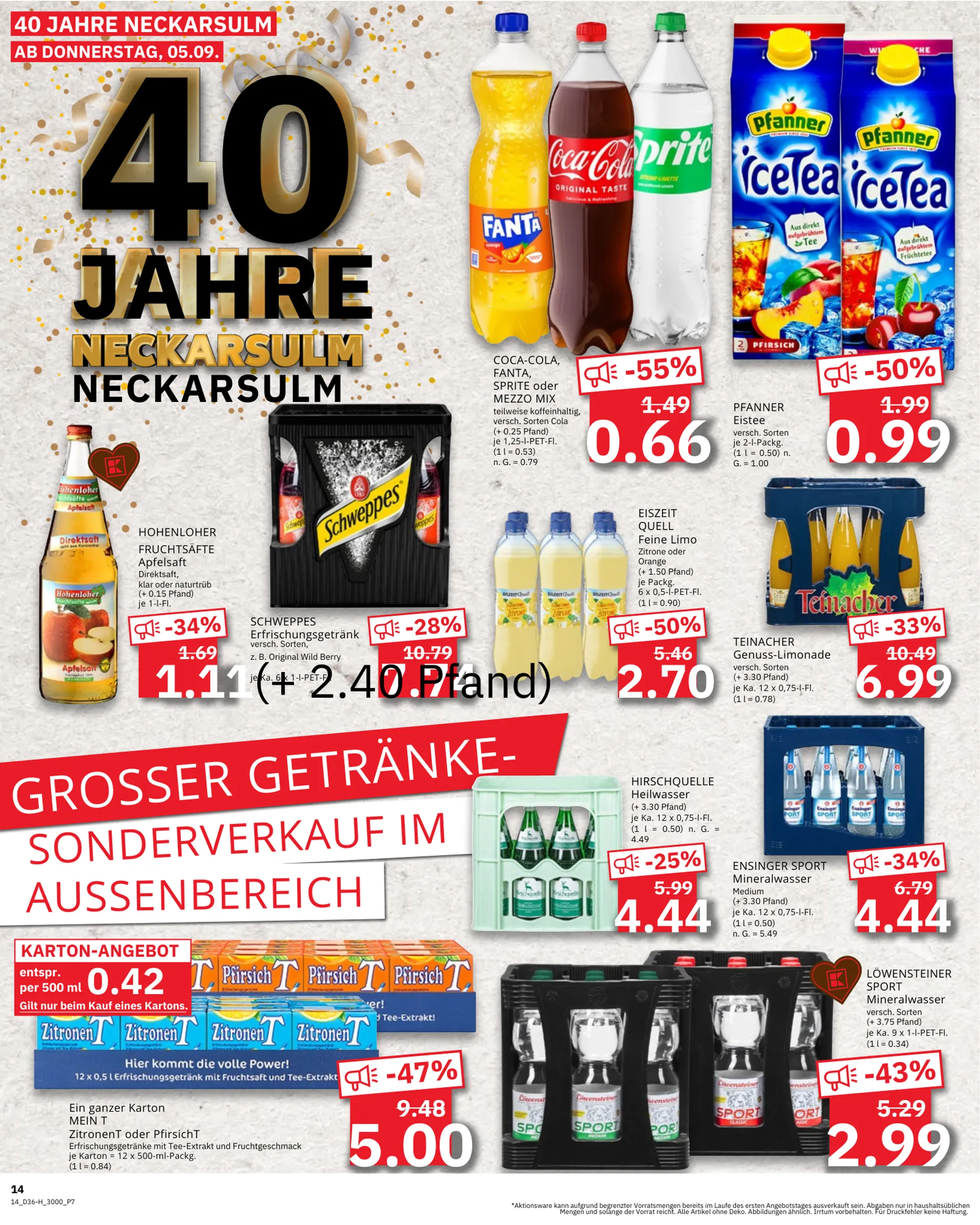 Kaufland Angebote von 5. September bis 11. September 2024 - Prospekt seite 14