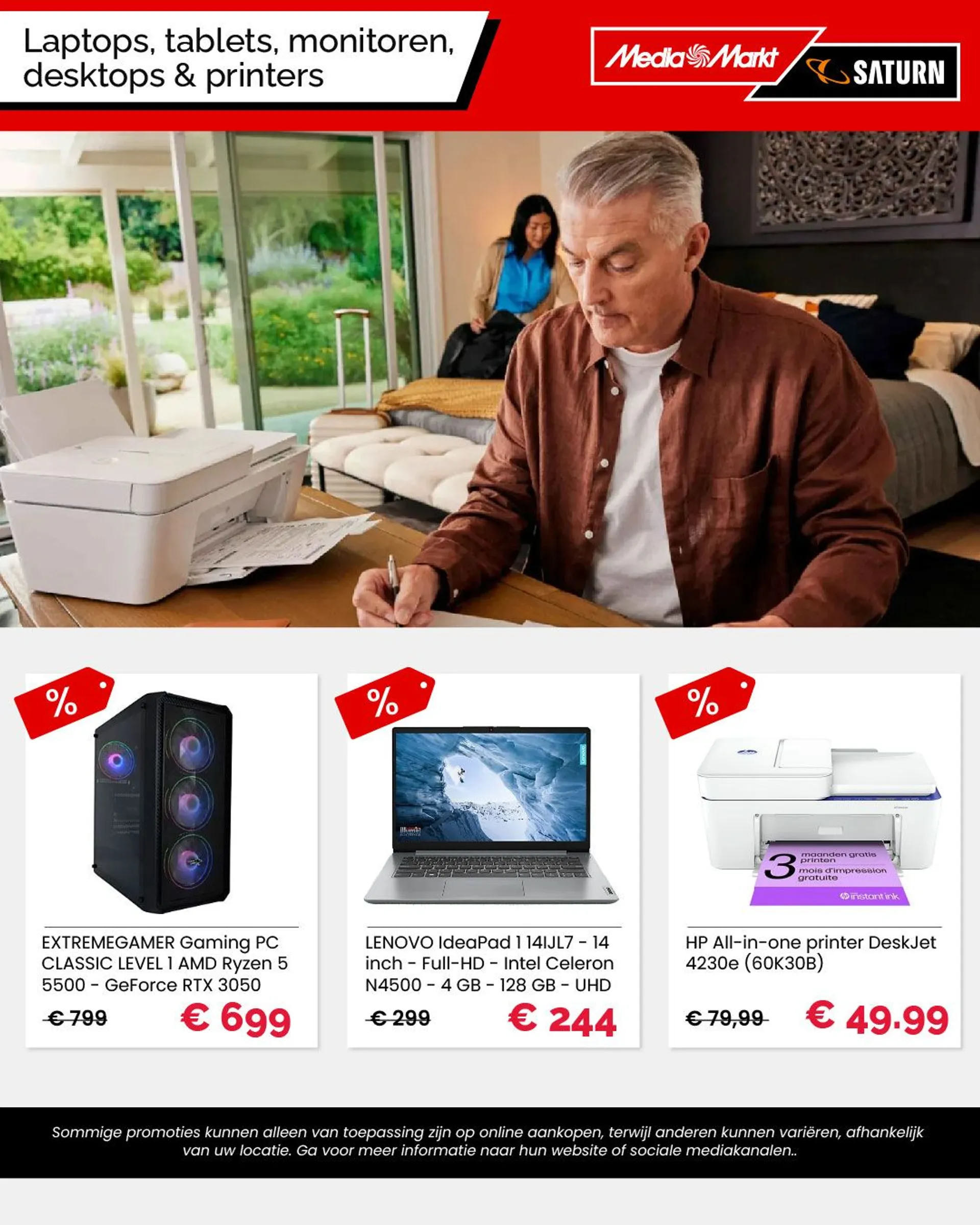 Speciale promoties van MediaMarkt van 8 oktober tot 22 oktober 2024 - folder pagina 14