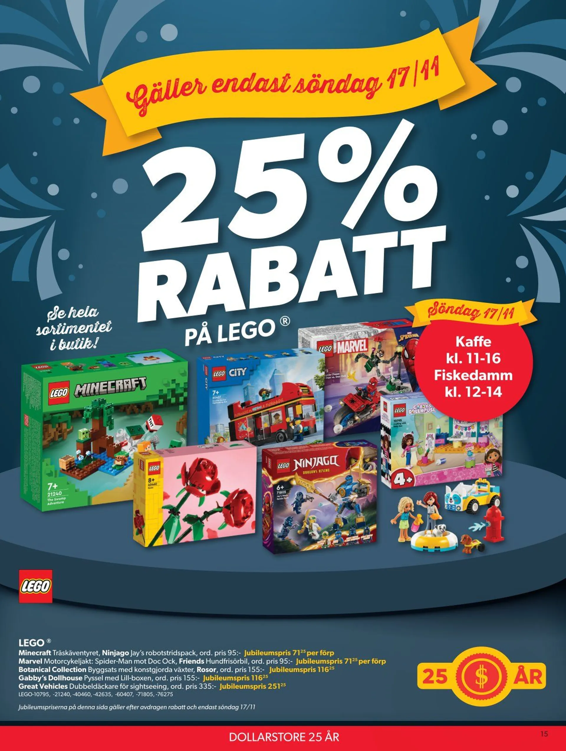 DollarStore Broschyr Erbjudanden från 11 november till 17 november 2024 - Reklamblad sidor 15