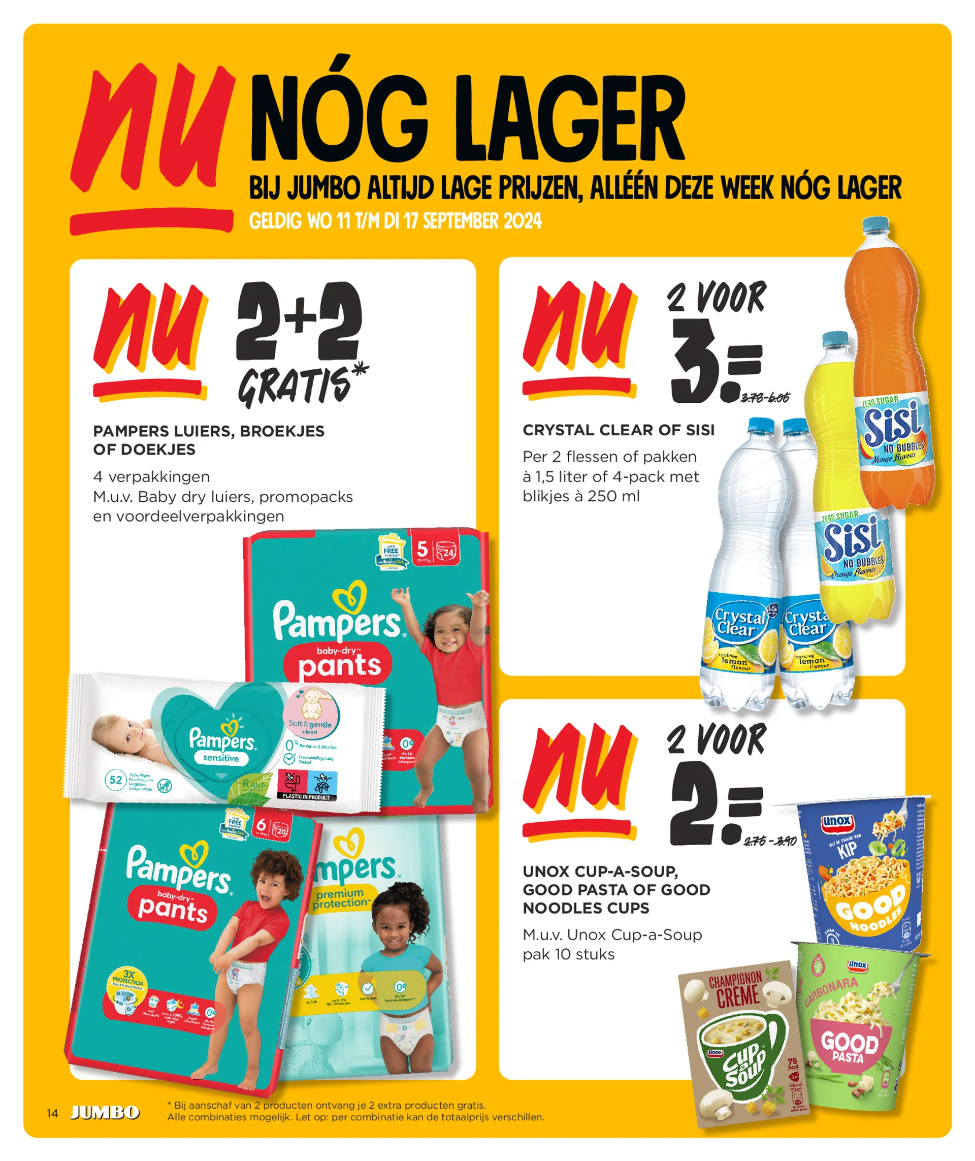 Speciale aanbiedingen van Jumbo van 11 september tot 17 september 2024 - Folder pagina 14