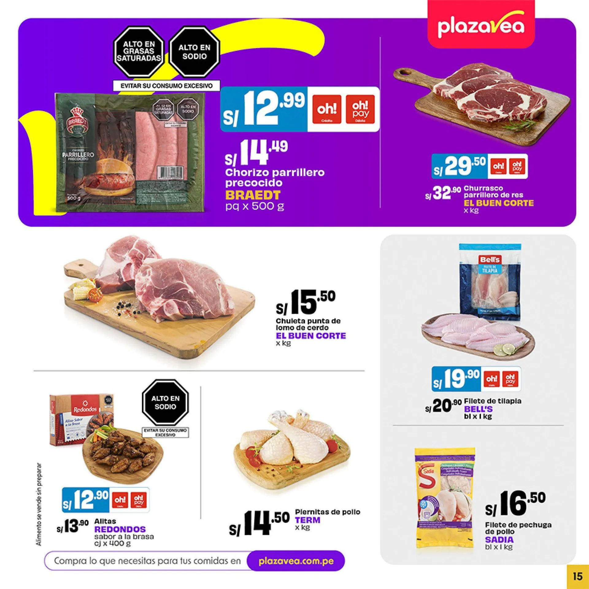 Catalogo de Plaza Vea Ofertas de Folletos  14 de octubre al 3 de noviembre 2024 - Pag 15