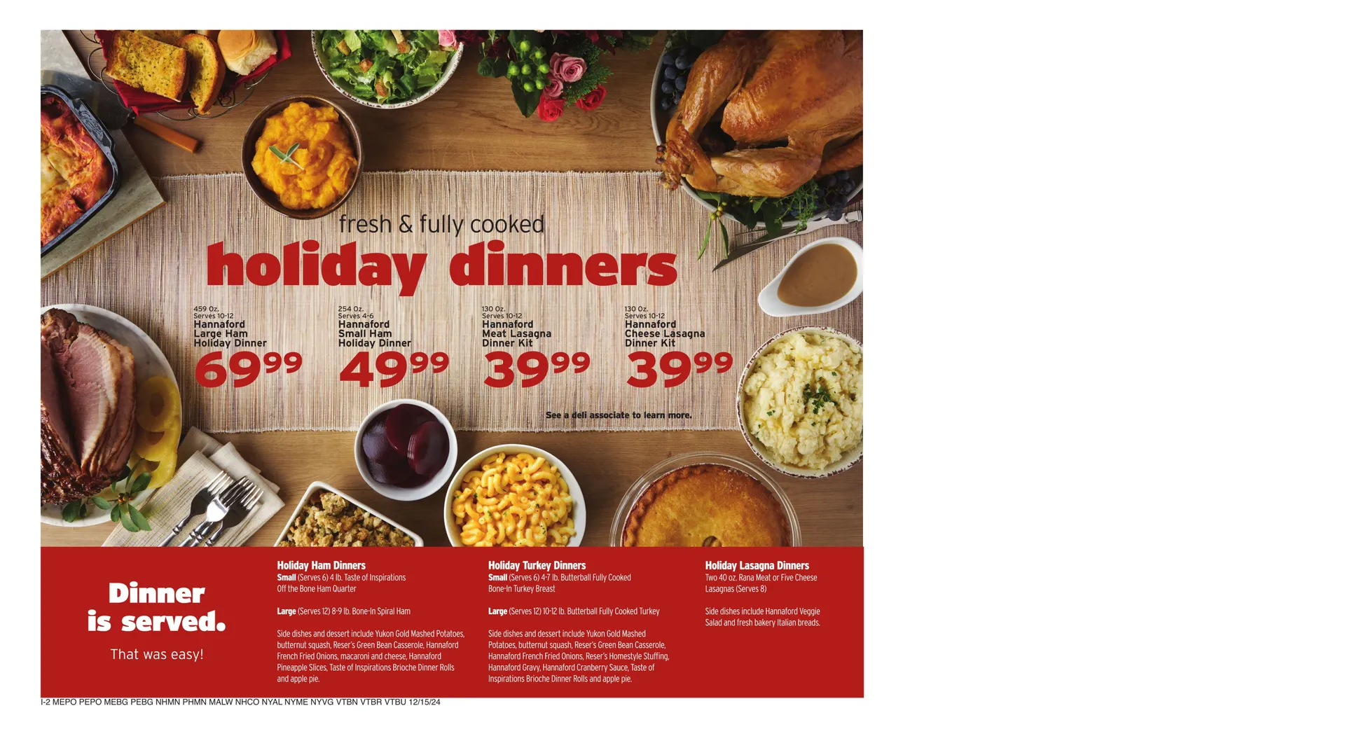 Weekly ad Hannaford Deals from December 16 to December 25 2024 - Page 15