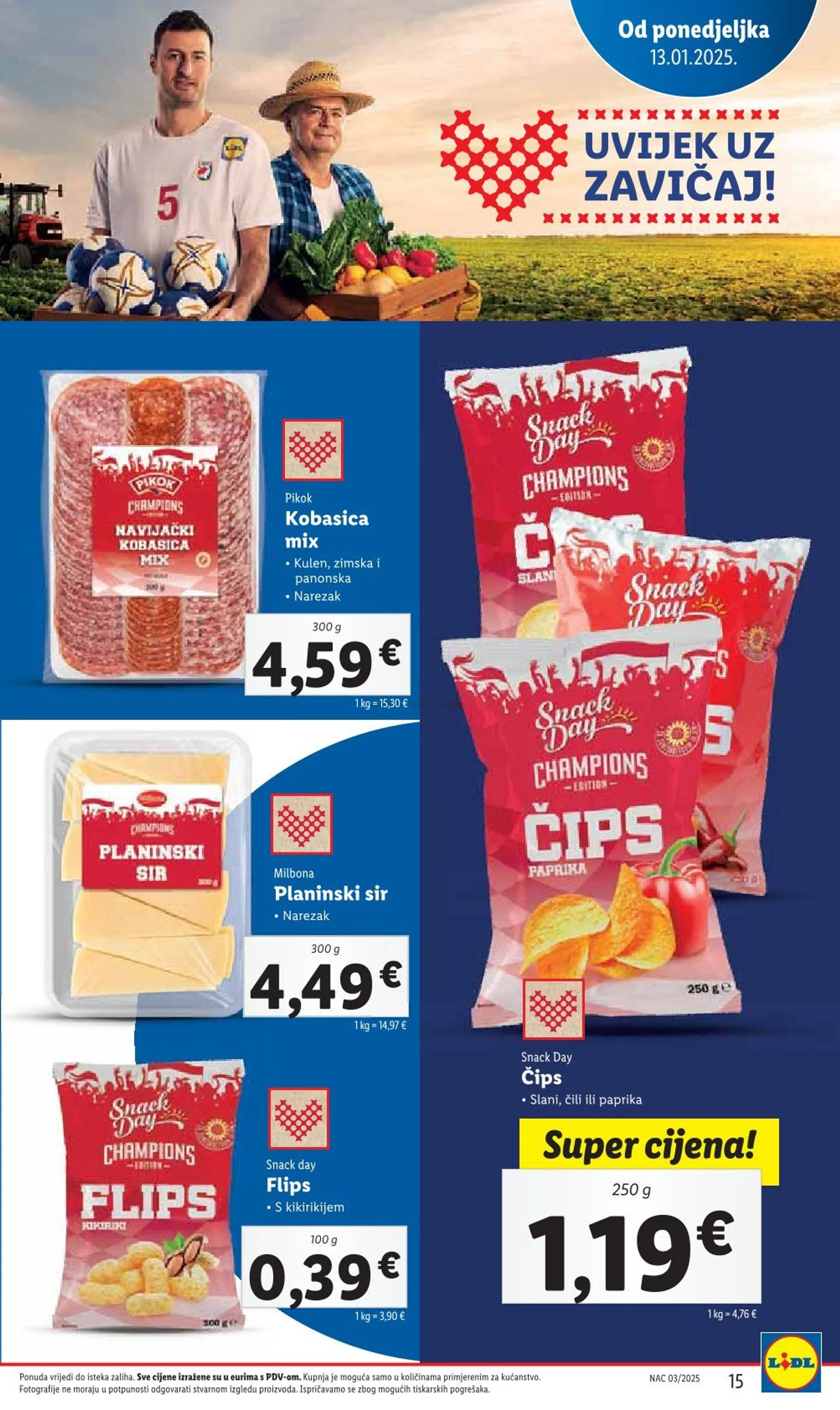 Katalog Lidl Posebna  od 13. siječnja do 18. siječnja 2025. - Pregled Stranica 15