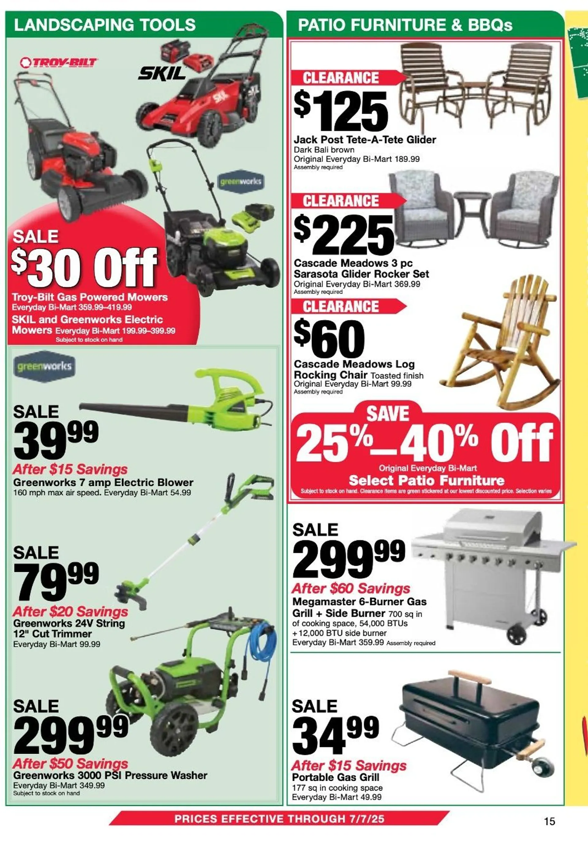 Weekly ad Bi - Mart Deals from June 17 to July 7 2025 - Page 15