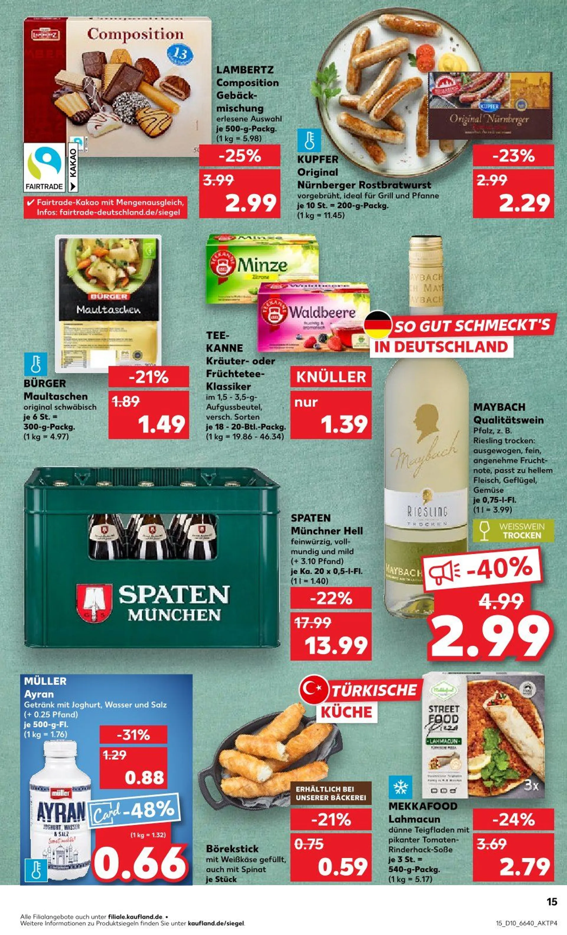 Kaufland Prospekt von 6. März bis 12. März 2025 - Prospekt seite 15