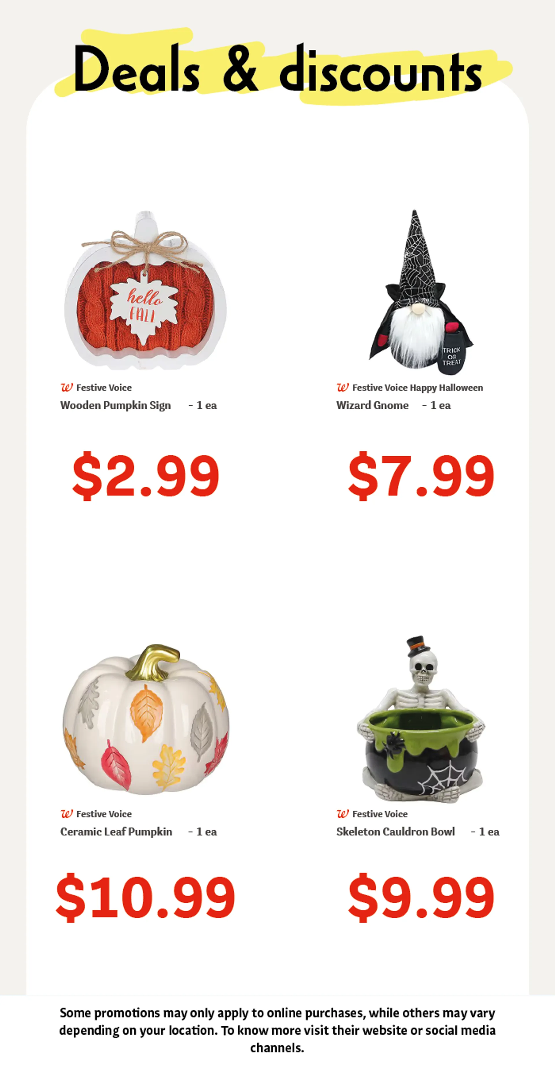 Weekly ad Walgreens Halloween Deals! from September 11 to October 5 2024 - Page 12