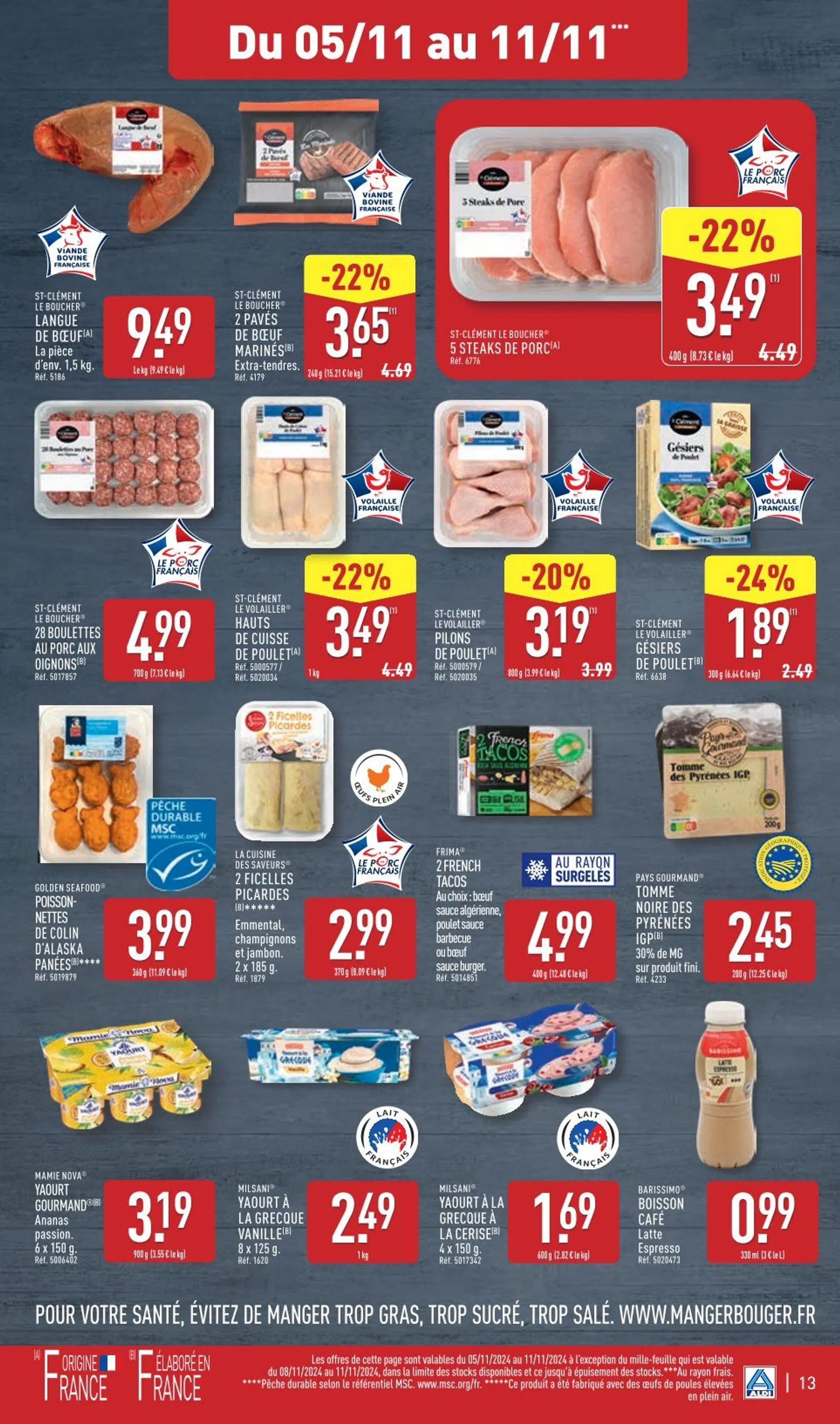 ALDI Brochures Offres du 5 novembre au 11 novembre 2024 - Catalogue page 15