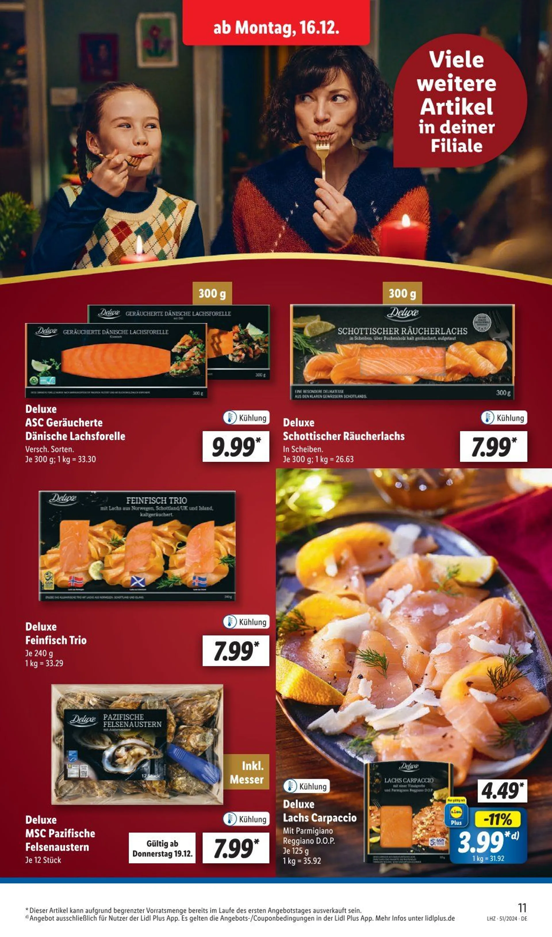 Lidl Prospekt von 16. Dezember bis 21. Dezember 2024 - Prospekt seite 15