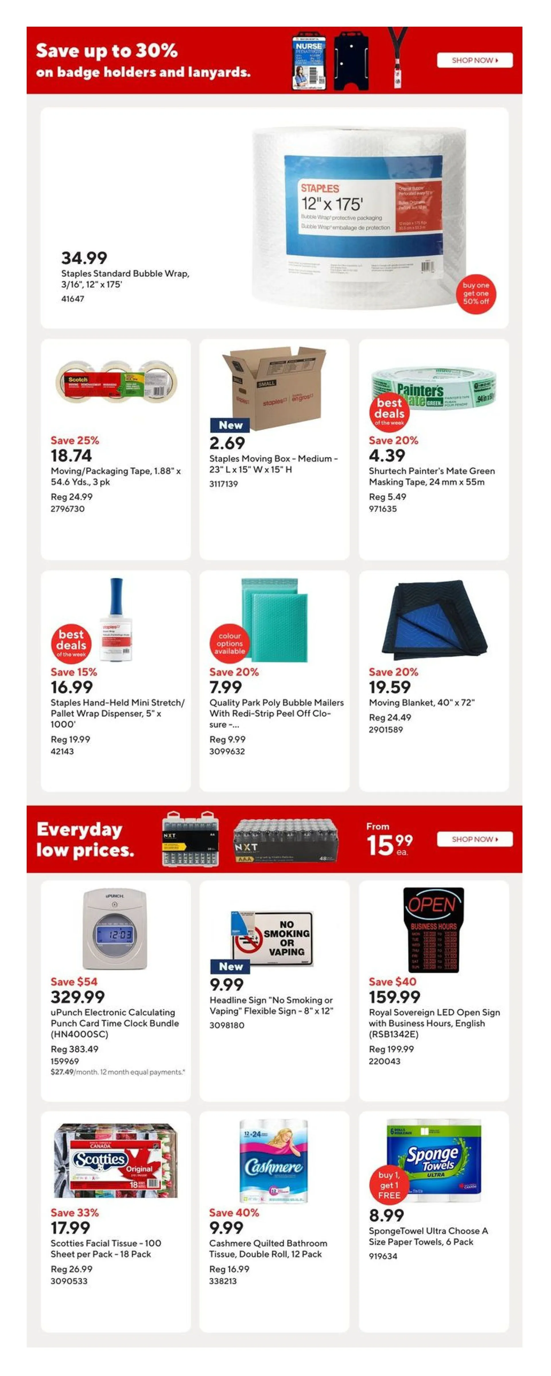 Staples Sales from May 8 to May 14 2025 - flyer page 15