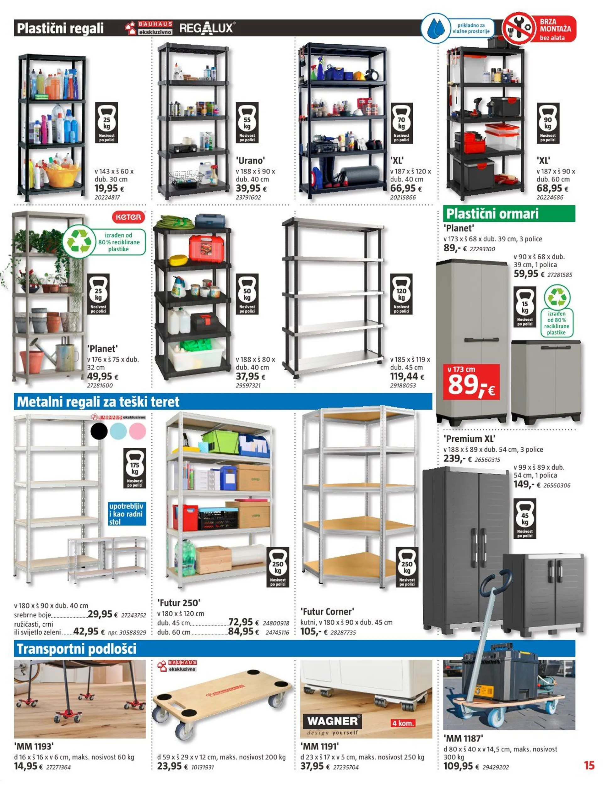 Katalog Bauhaus Posebna ponuda trgovine  od 2. siječnja do 29. siječnja 2025. - Pregled Stranica 15