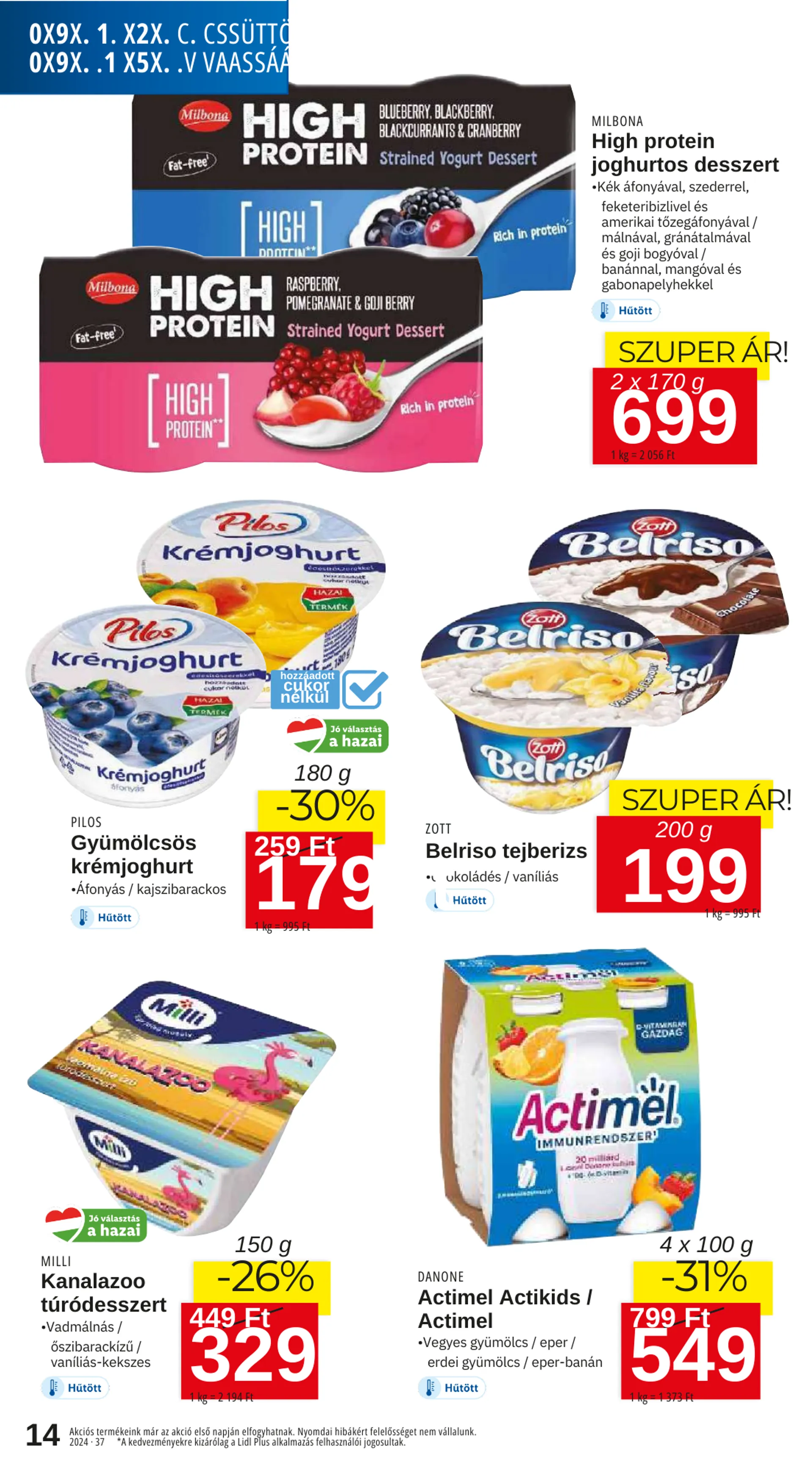 Katalógus Lidl Ajánlatok szeptember 12.-tól szeptember 18.-ig 2024. - Oldal 14