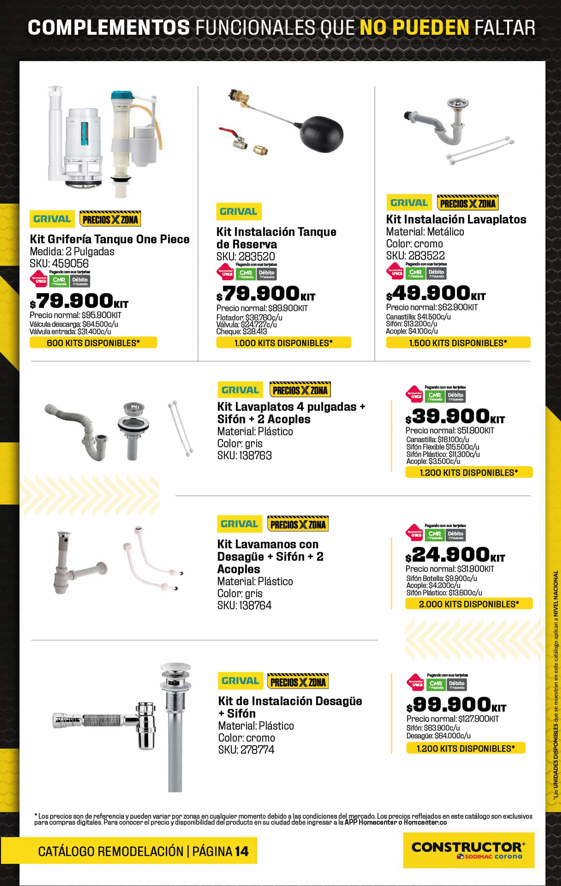 Catalogo de Grandes ofertas Construcción 20 de septiembre al 15 de octubre 2024 - Pag 14