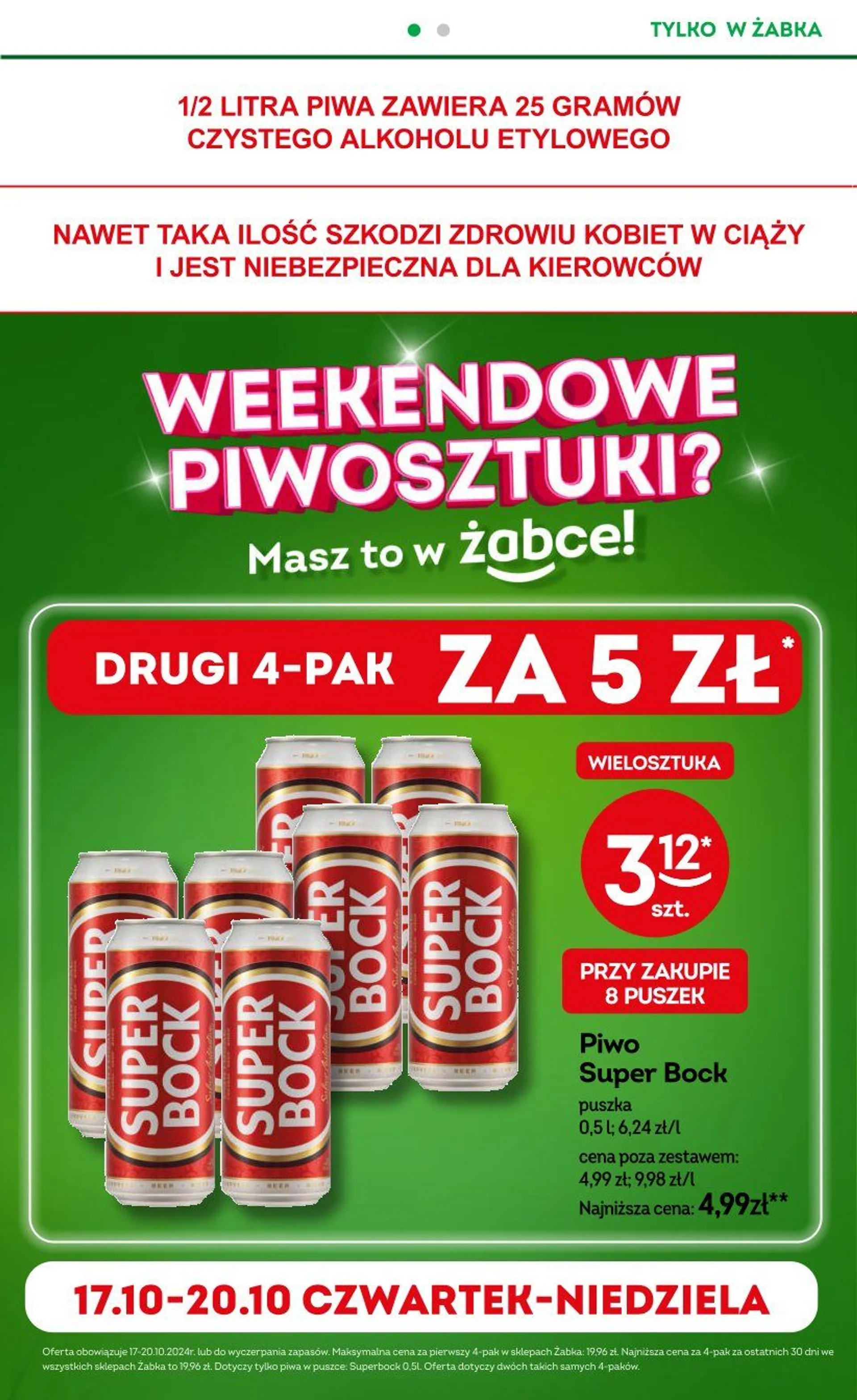 Gazetka Żabka Broszura Oferty od 9 października do 22 października 2024 - Strona 16