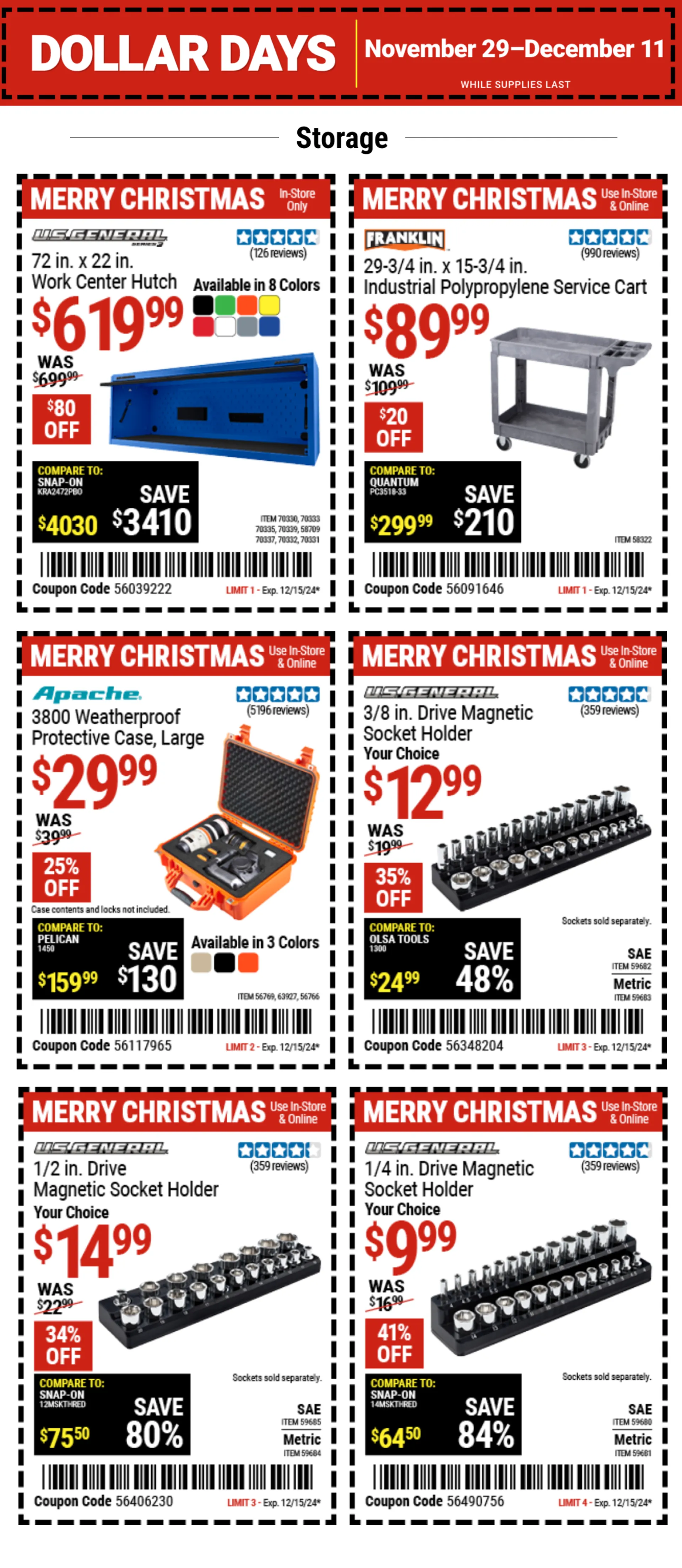 Weekly ad Christmas Coupons from December 9 to December 15 2024 - Page 15