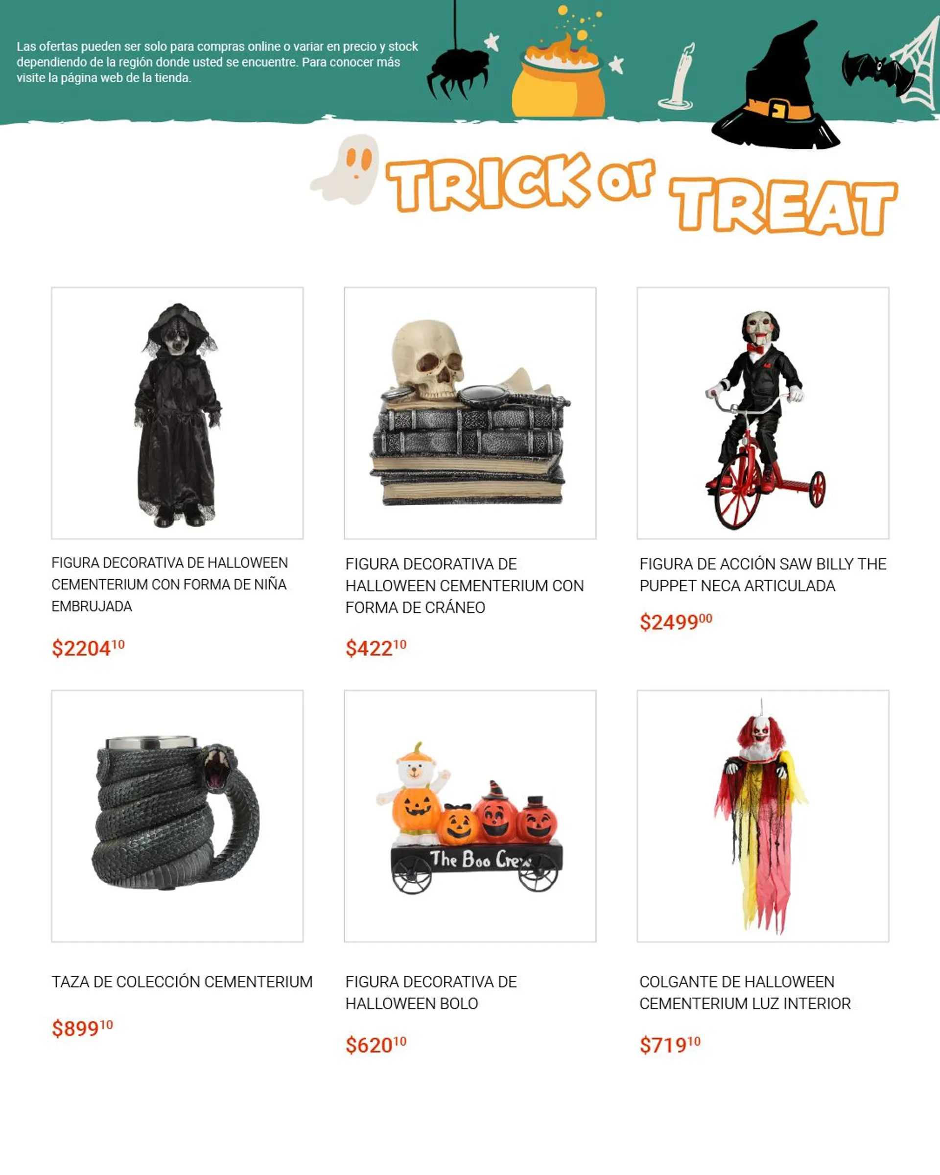 Catálogo de Ofertas y descuentos de Halloween 6 de septiembre al 30 de septiembre 2024 - Pagina 15