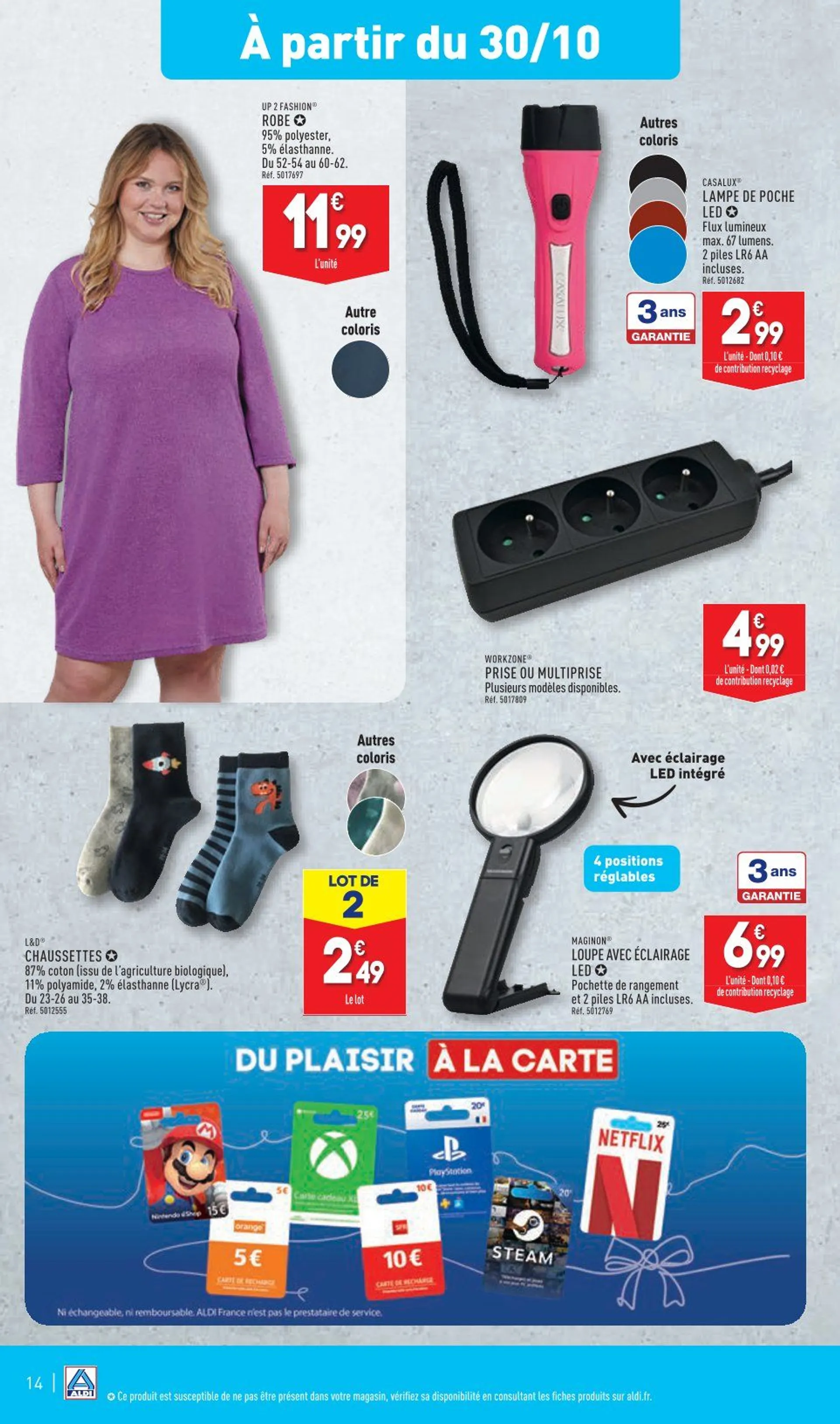 ALDI Brochures Offres du 29 octobre au 4 novembre 2024 - Catalogue page 16