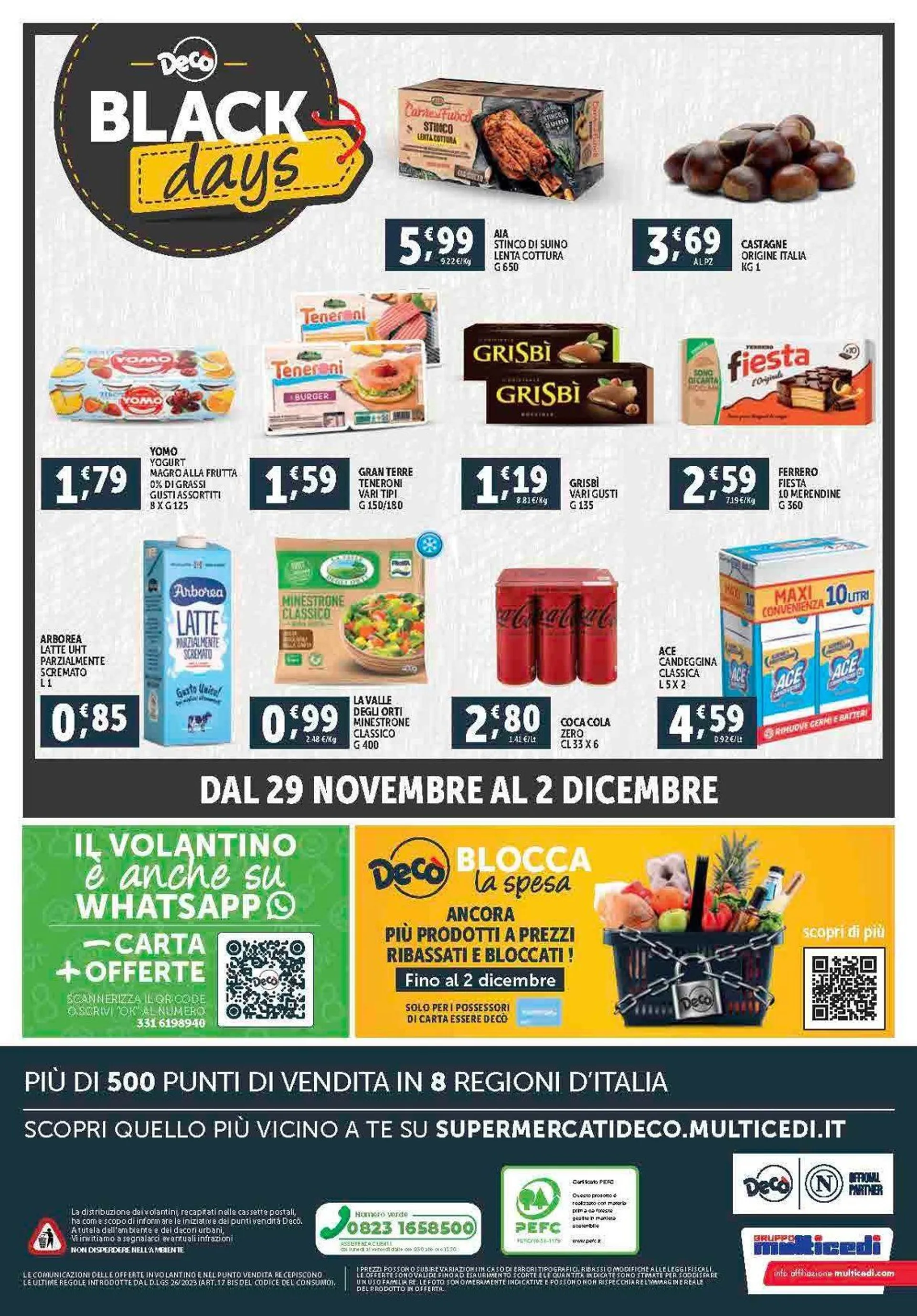 Deco Supermercati Offerte da 26 novembre a 2 dicembre di 2024 - Pagina del volantino 16