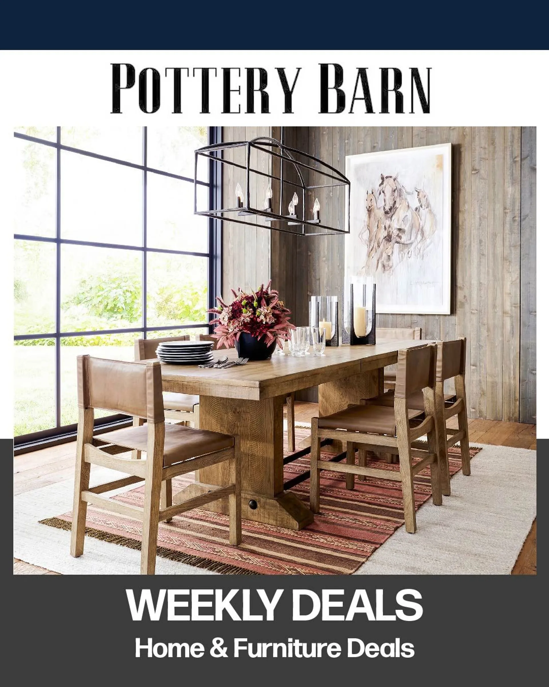 Weekly ad Pottery Barn Home & Furniture Deals from January 4 to January 12 2025 - Page 