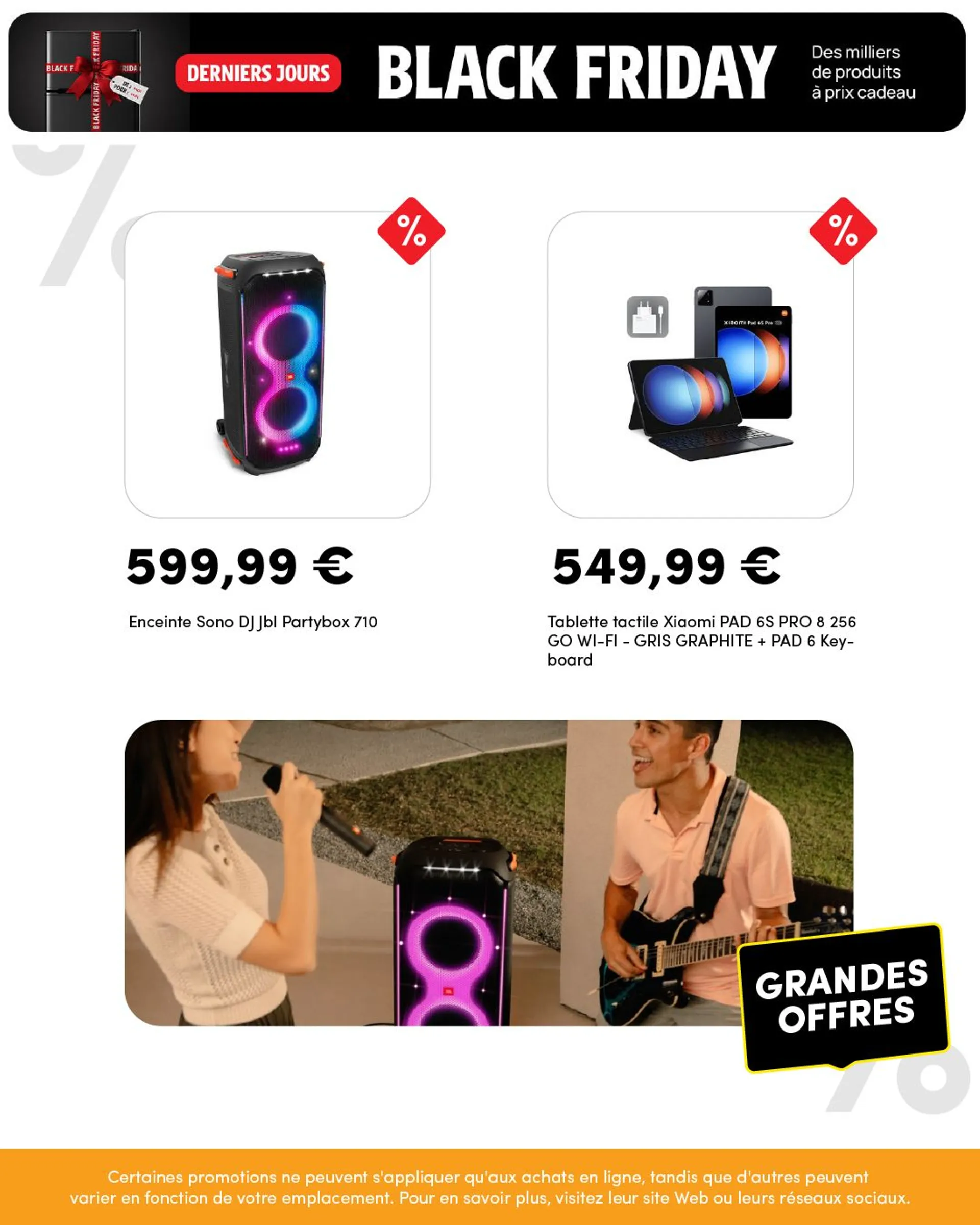 Offres Black Friday du 28 novembre au 4 décembre 2024 - Catalogue page 15