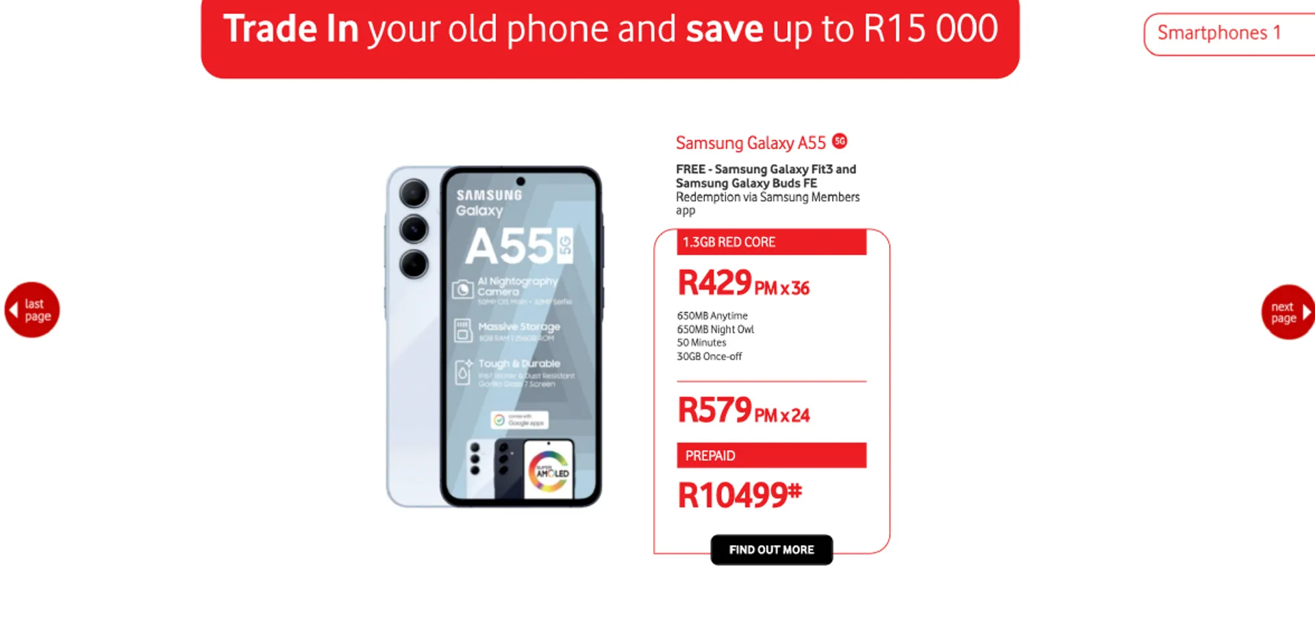 Vodacom October deals from 1 October to 31 October 2024 - Catalogue Page 15