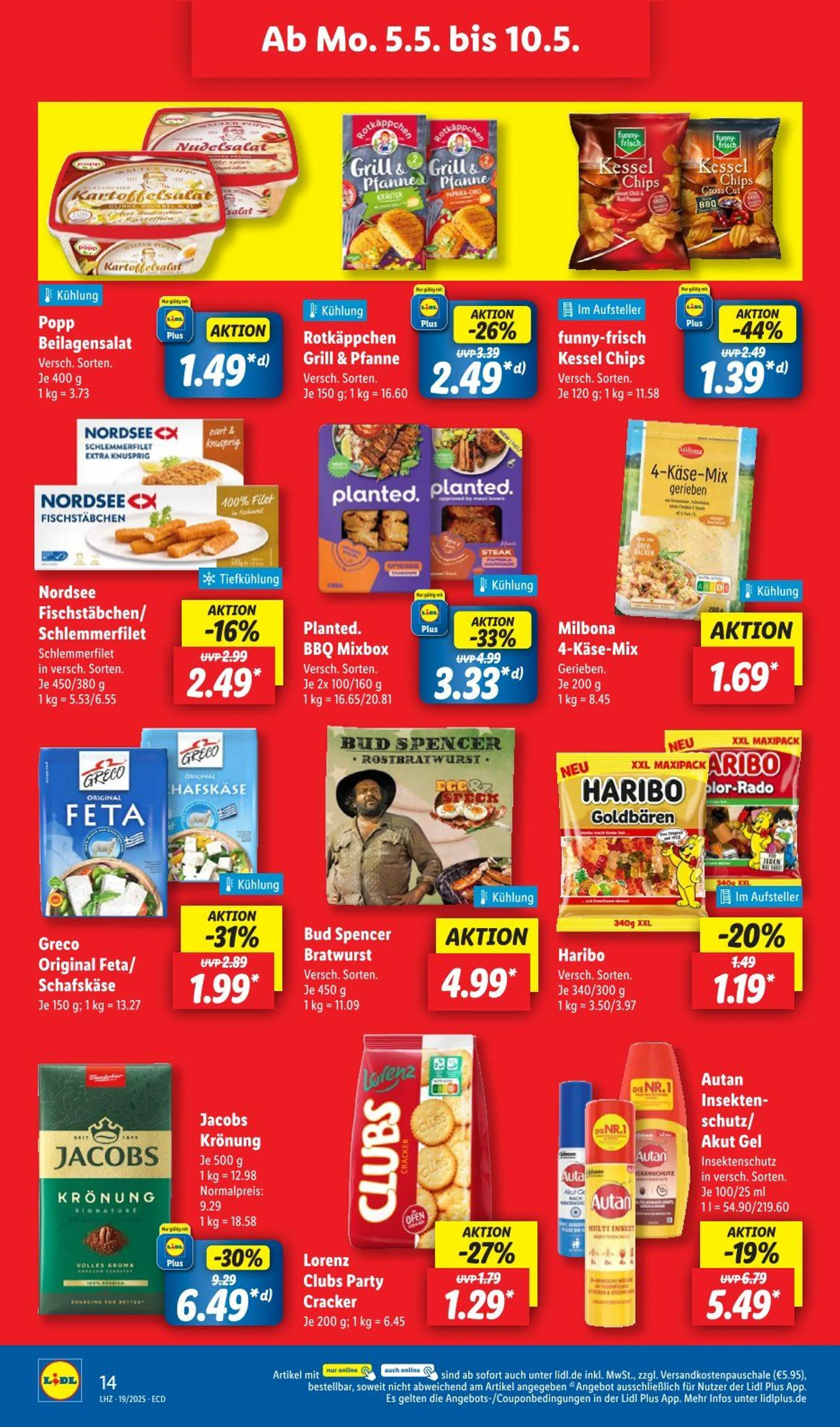 Lidl Prospekt von 5. Mai bis 10. Mai 2025 - Prospekt seite 16
