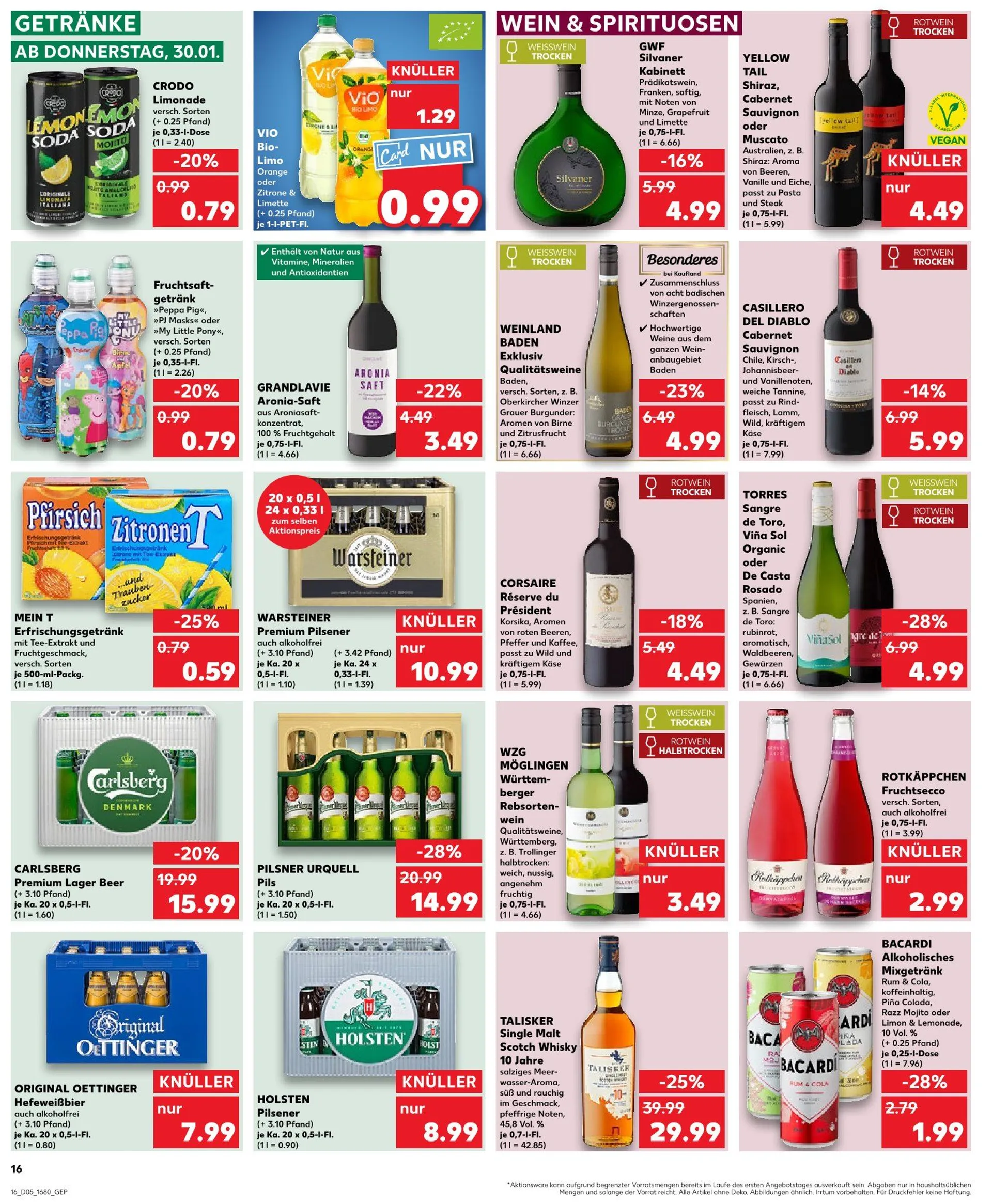 Kaufland Prospekt von 31. Januar bis 5. Februar 2025 - Prospekt seite 16