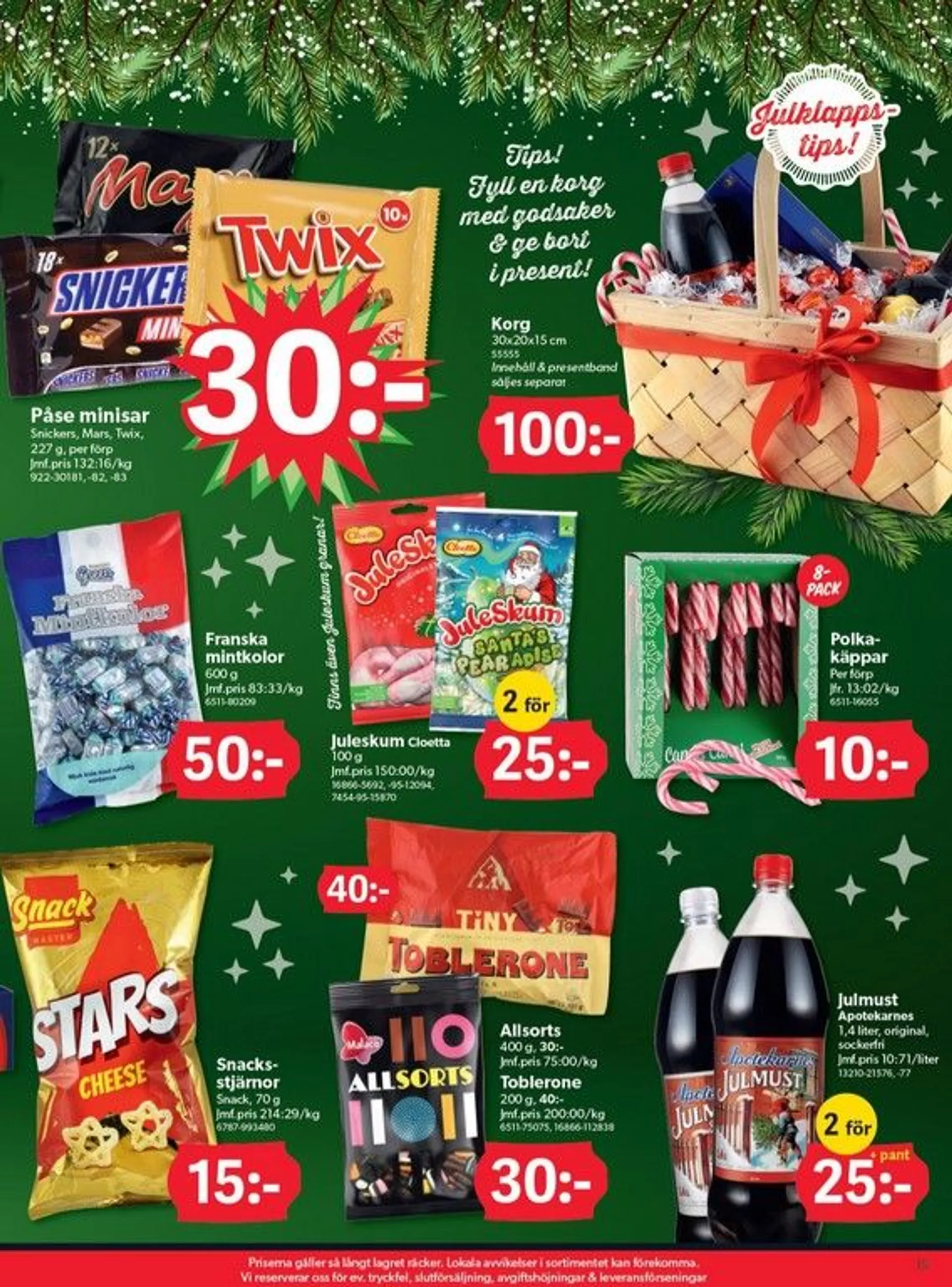 DollarStore från 2 december till 24 december 2024 - Reklamblad sidor 15