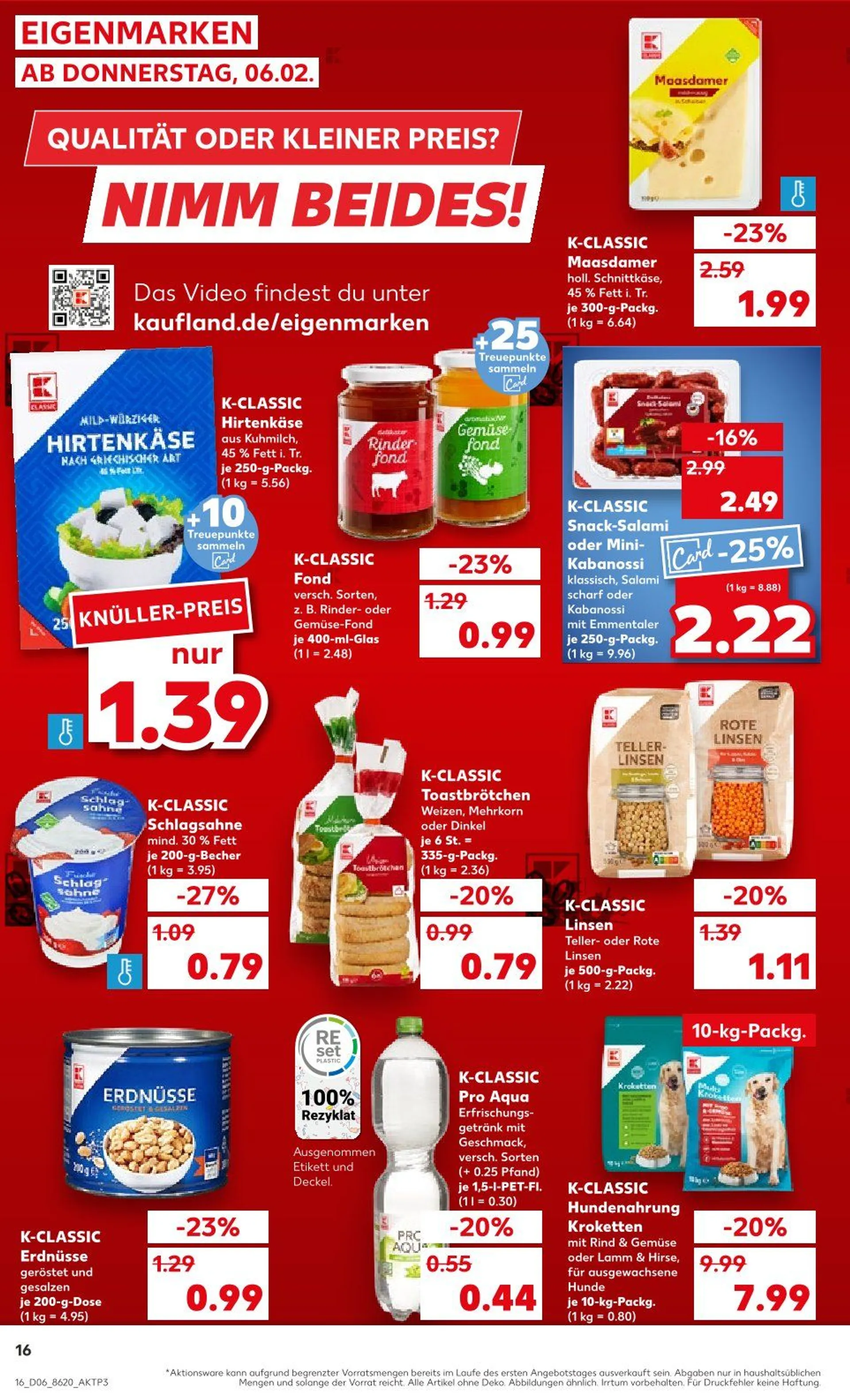 Kaufland Prospekt von 6. Februar bis 12. Februar 2025 - Prospekt seite 16