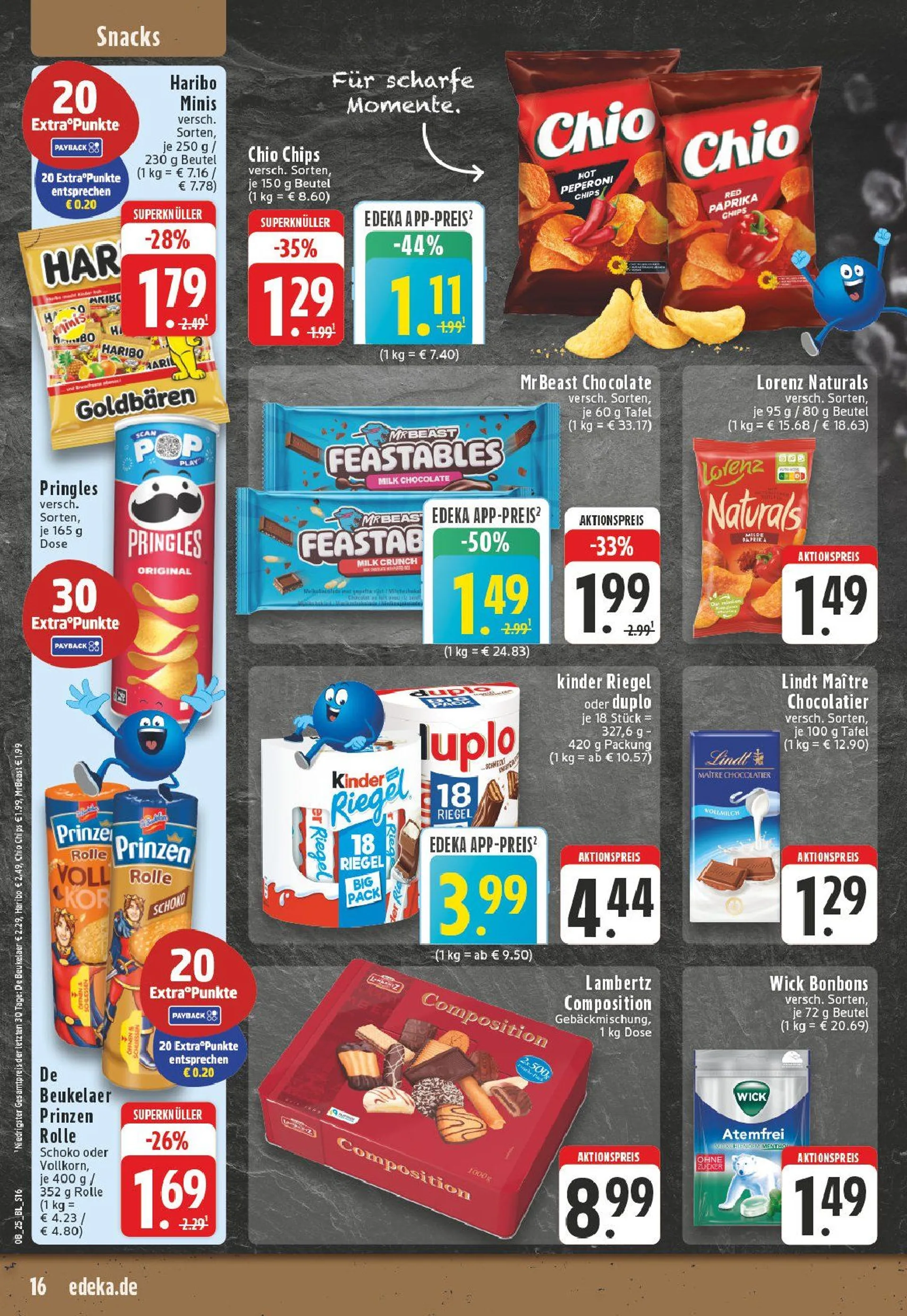 Edeka Prospekt von 16. Februar bis 22. Februar 2025 - Prospekt seite 16