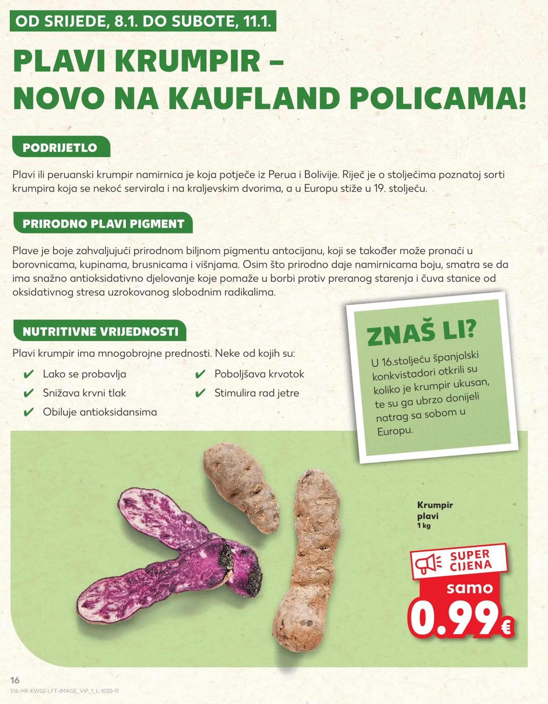 Katalog Kaufland Posebna ponuda trgovine od 8. siječnja do 14. siječnja 2025. - Pregled Stranica 16