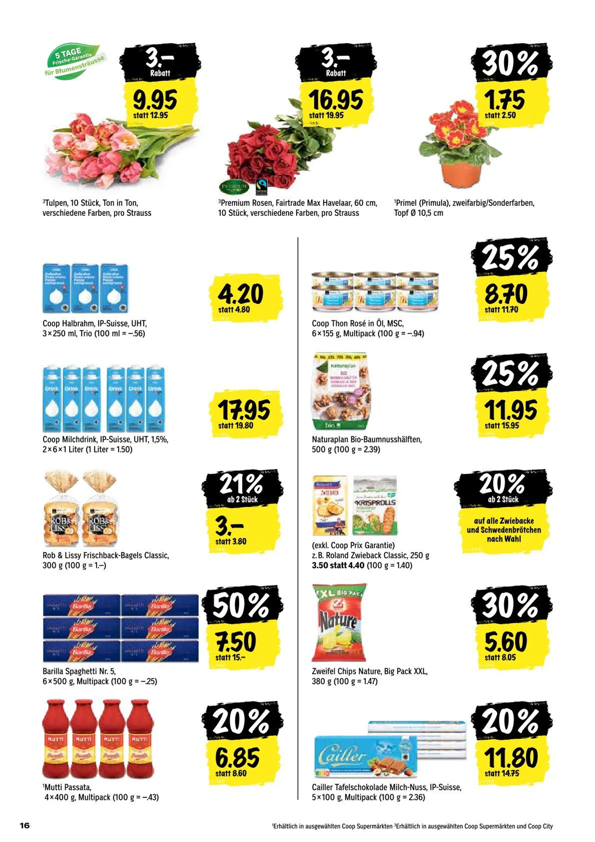 Coop Katalog von 20. Februar bis 26. Februar 2025 - Prospekt seite  16