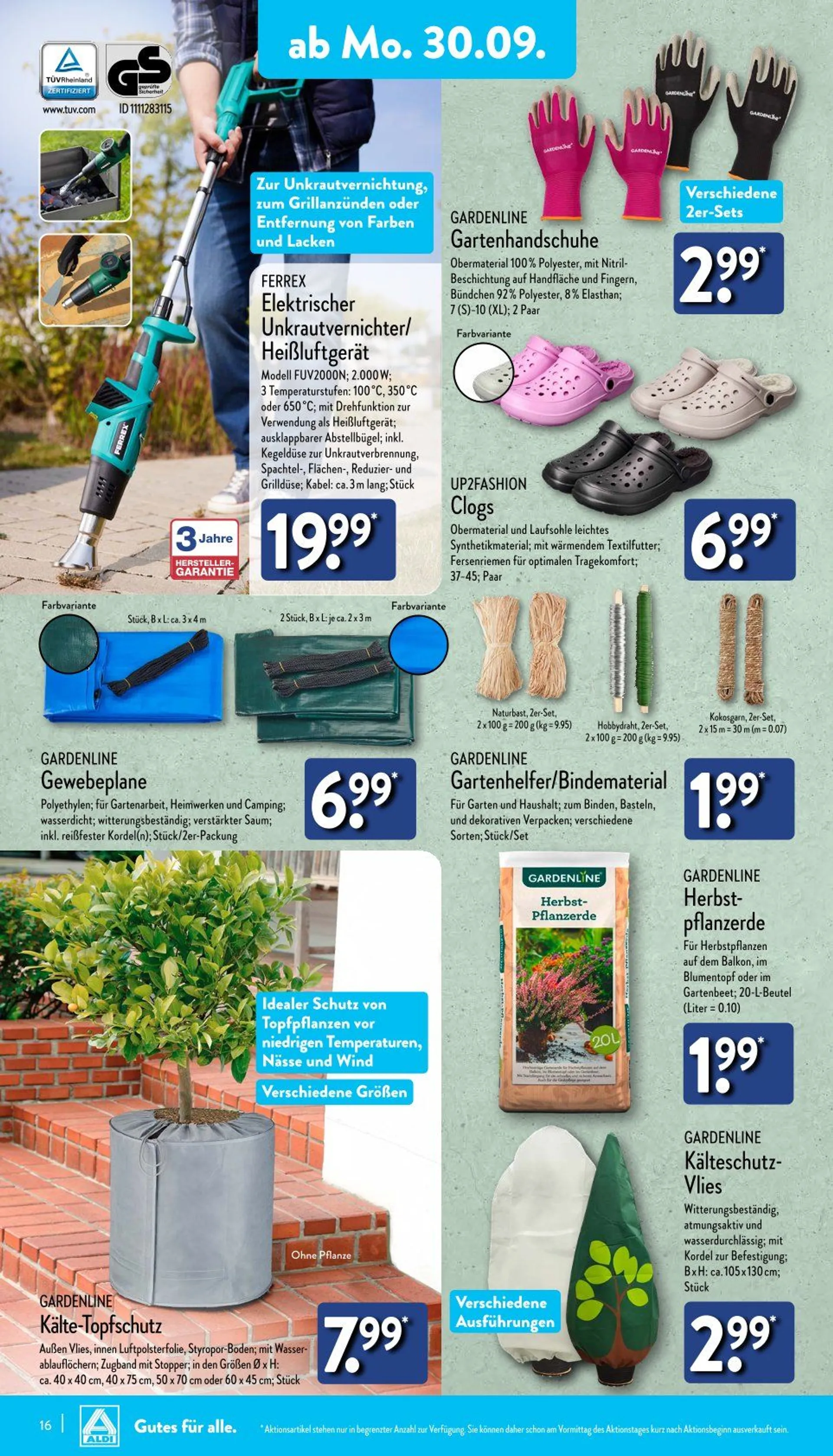 ALDI Nord Prospekts Angebote Online von 30. September bis 5. Oktober 2024 - Prospekt seite 16