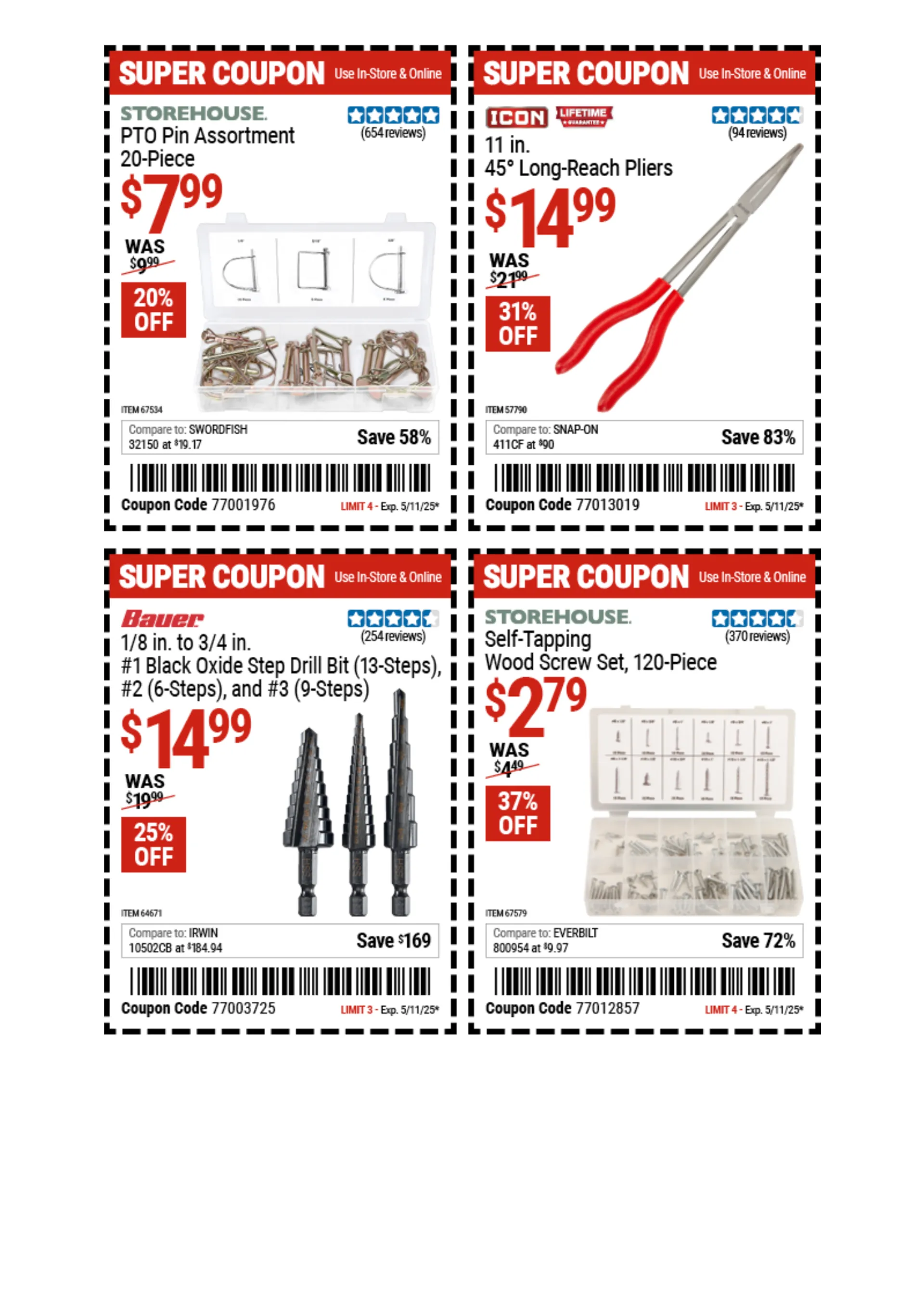 Weekly ad Coupons and Instant Savings  from May 8 to May 22 2025 - Page 15
