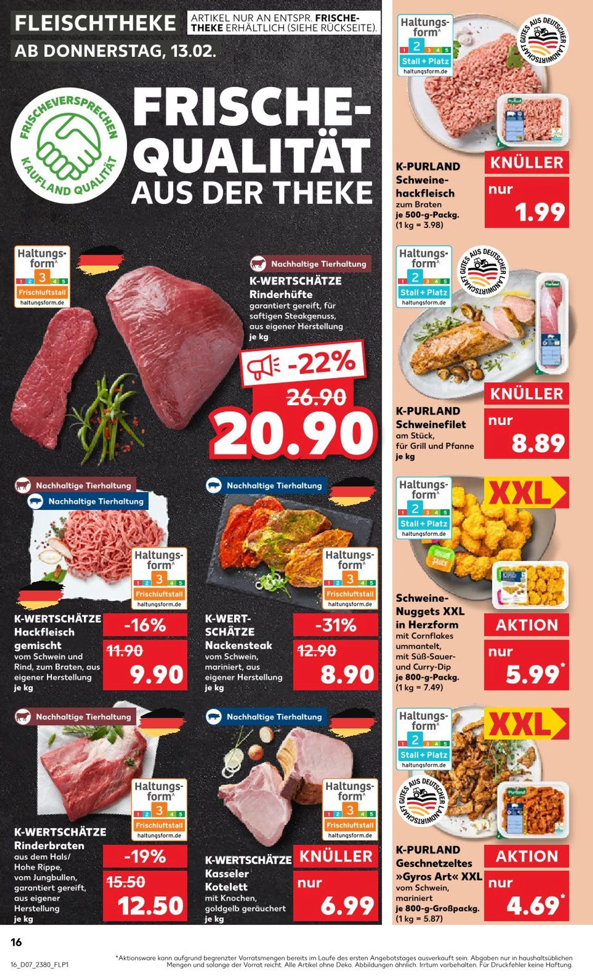 Kaufland Prospekt von 13. Februar bis 19. Februar 2025 - Prospekt seite 16