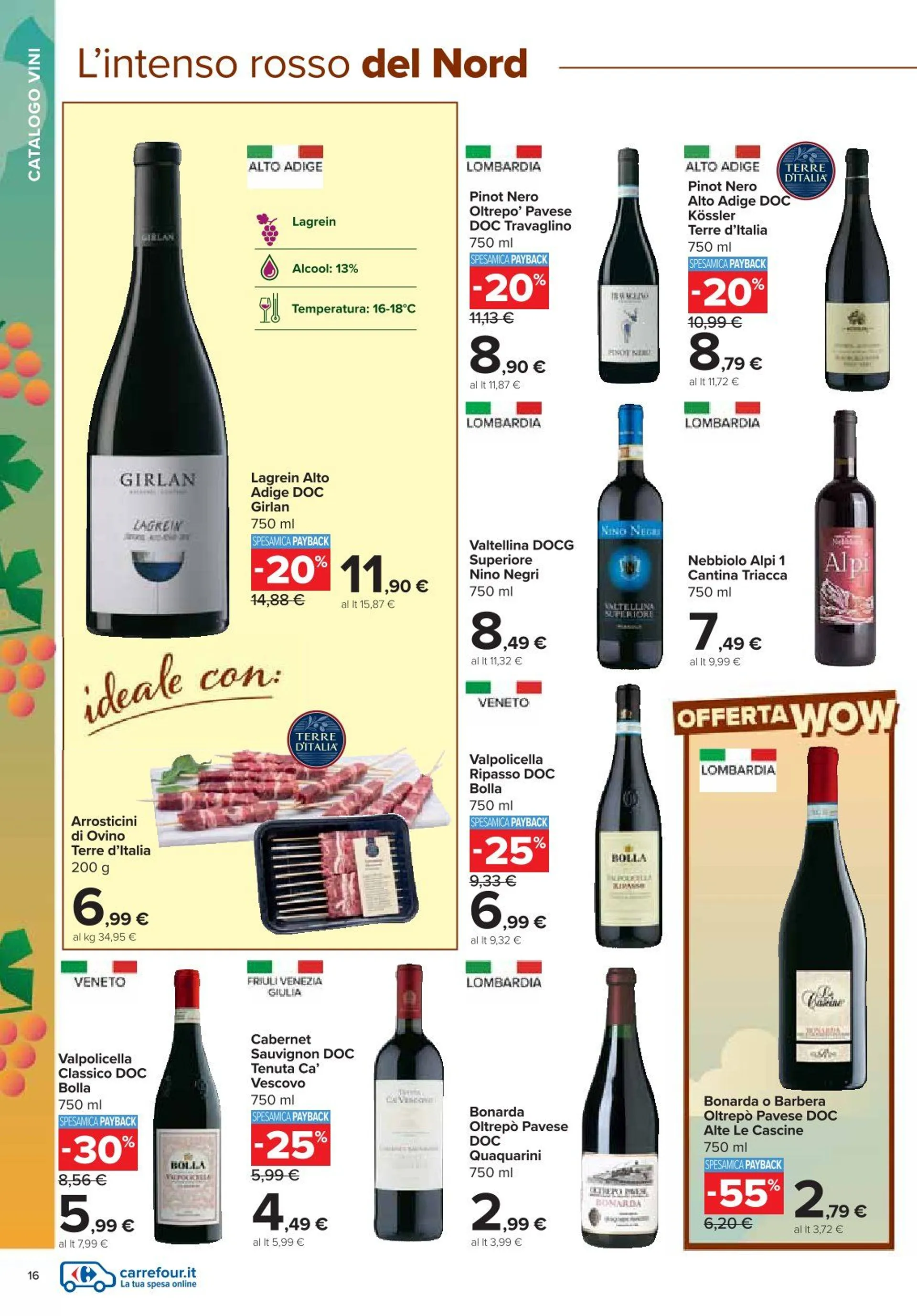 Carrefour Brochure Offerte da 7 ottobre a 10 novembre di 2024 - Pagina del volantino 16