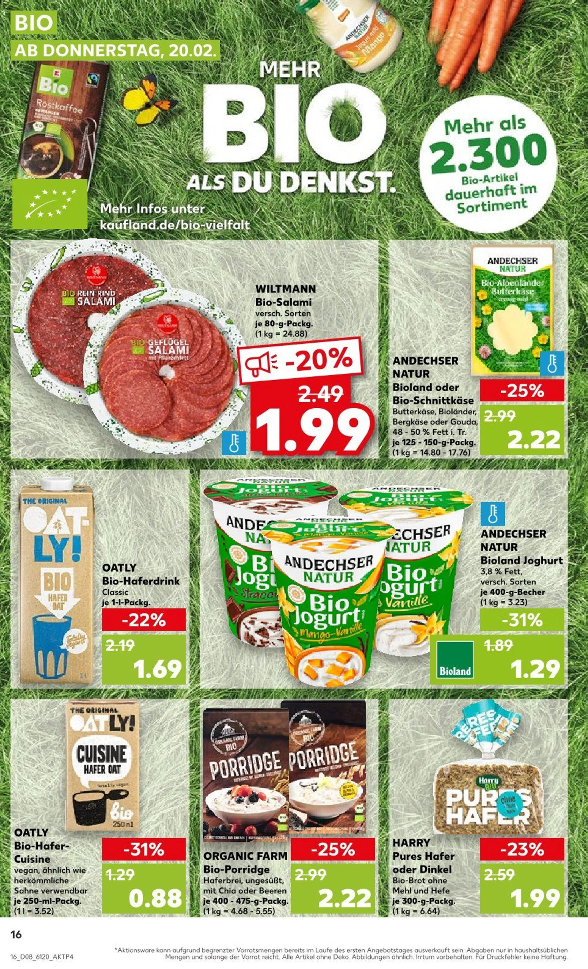 Kaufland Prospekt von 20. Februar bis 26. Februar 2025 - Prospekt seite 16