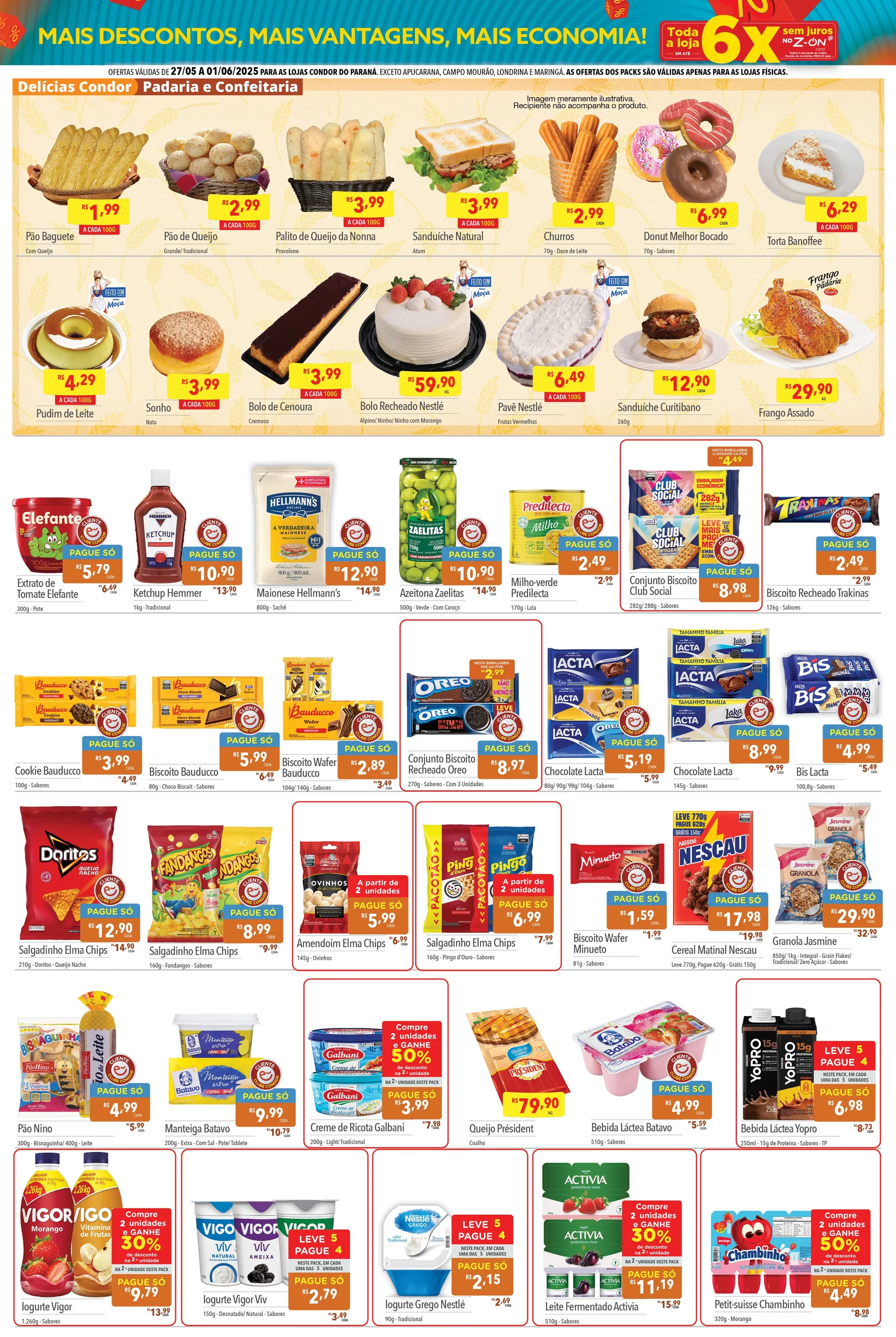 Encarte de Catálogo Supermercados Condor 27 de maio até 1 de junho 2025 - Pagina 3